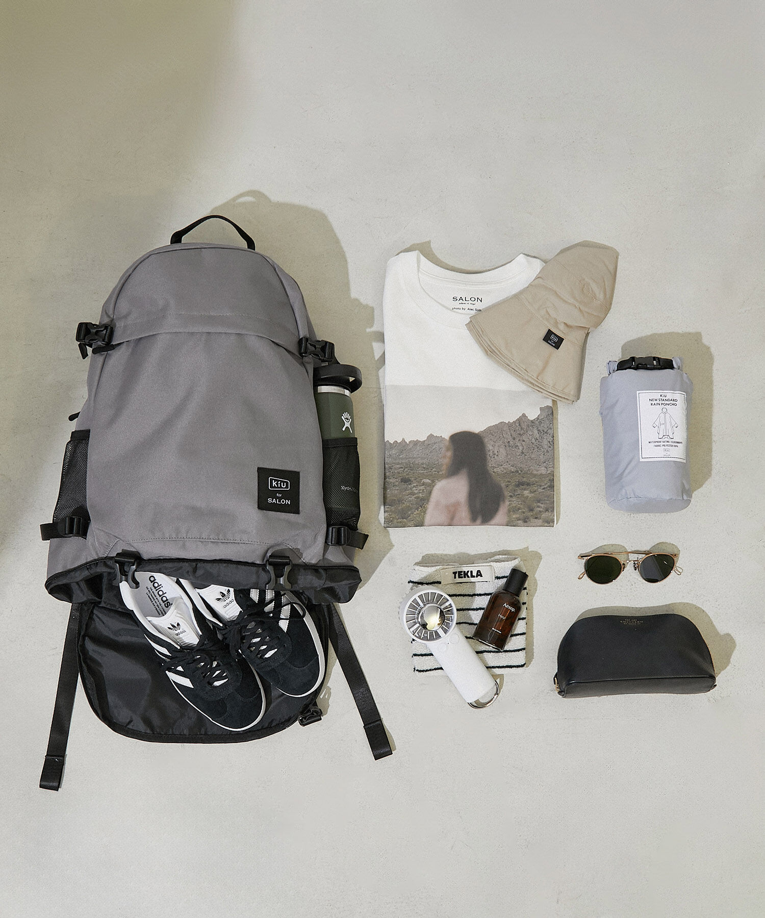 SALON adam et rope'「【KiU for SALON（キウ）】[撥水加工]別注リュック/バックパック」|リュック|