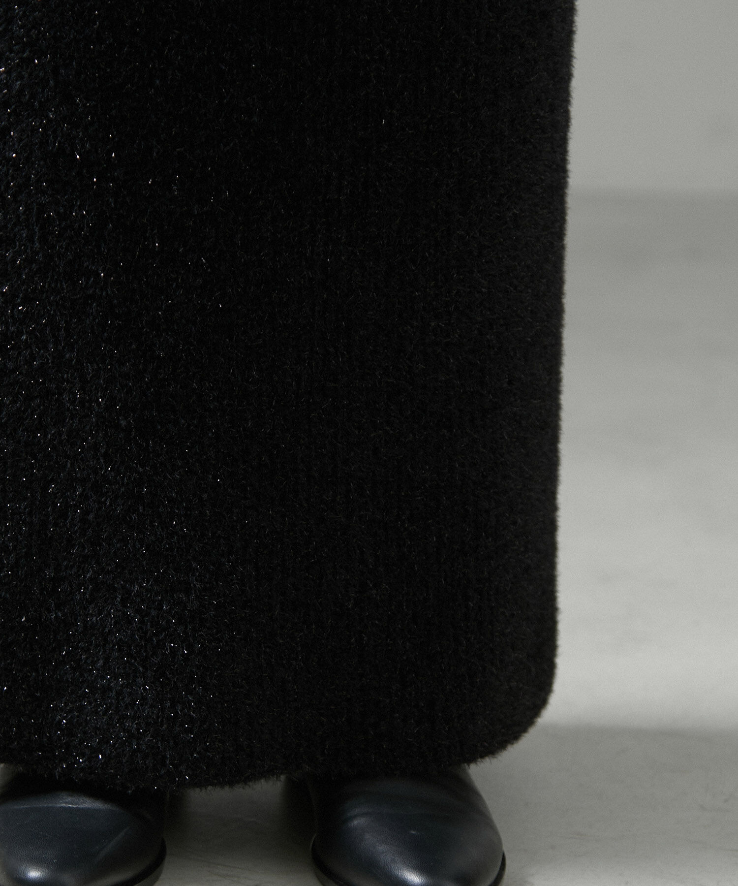 SALON adam et rope'「【WEB限定】シャイニーシャギーニットスカート【セットアップ対応】」|スカート|