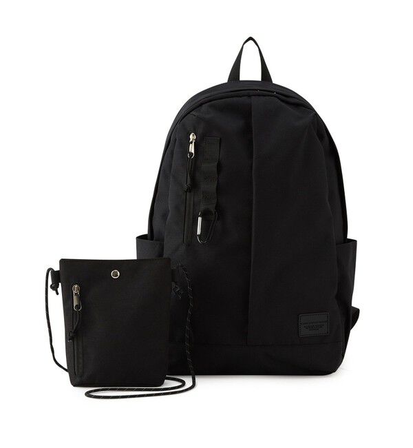 SALON adam et rope'「【WEB限定】[ショルダーバッグ付き・ユニセックスで使える・軽量・A4対応・大容量]バッグパック 4」|リュック|