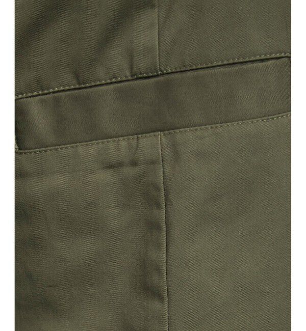 SALON adam et rope'「【WEB限定】コットンツイルワイドフォルムパンツ/カーブパンツ」|チノ|