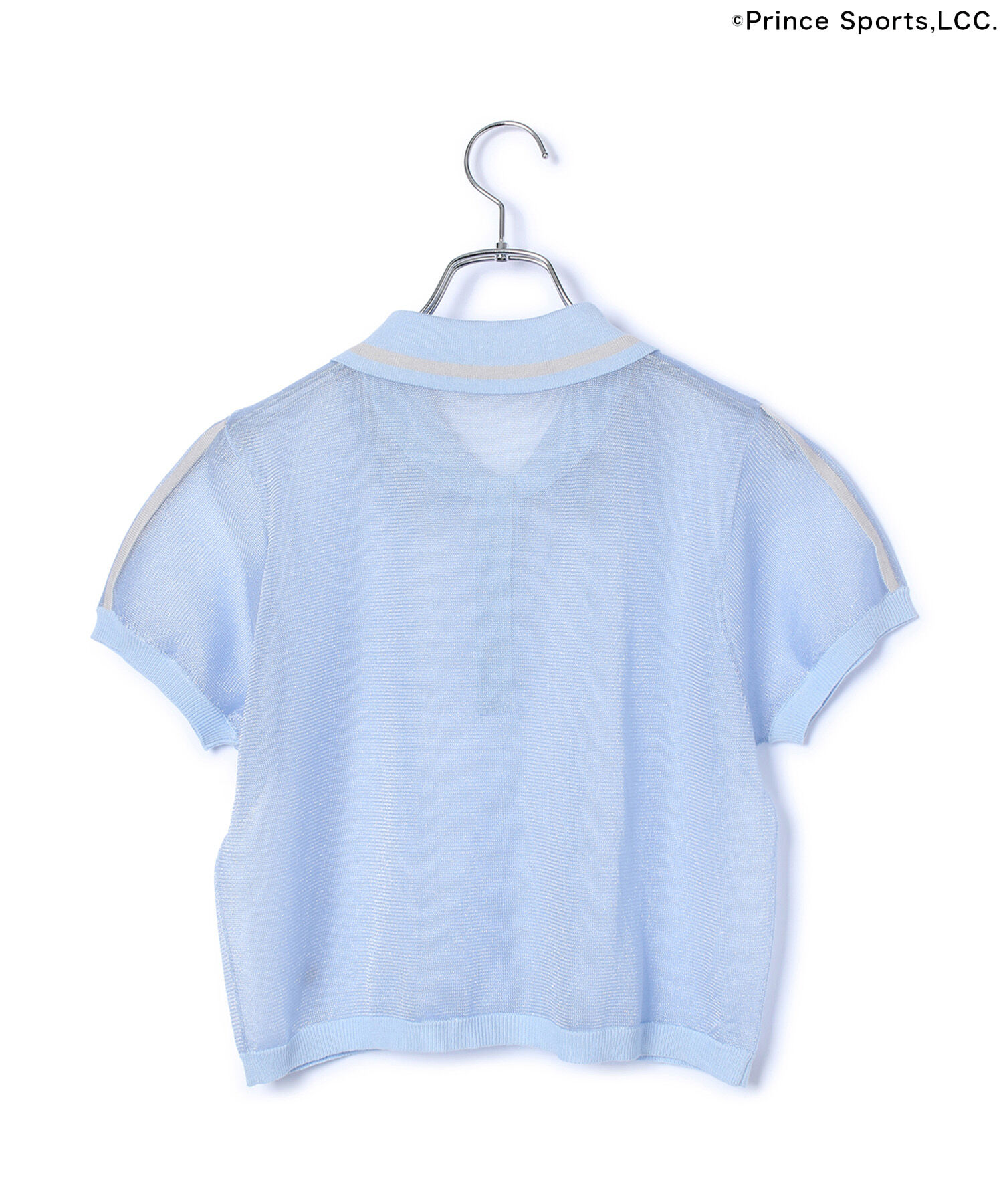 VIS「【Prince】VIS別注ラメシアーポロシャツ」|ポロシャツ|