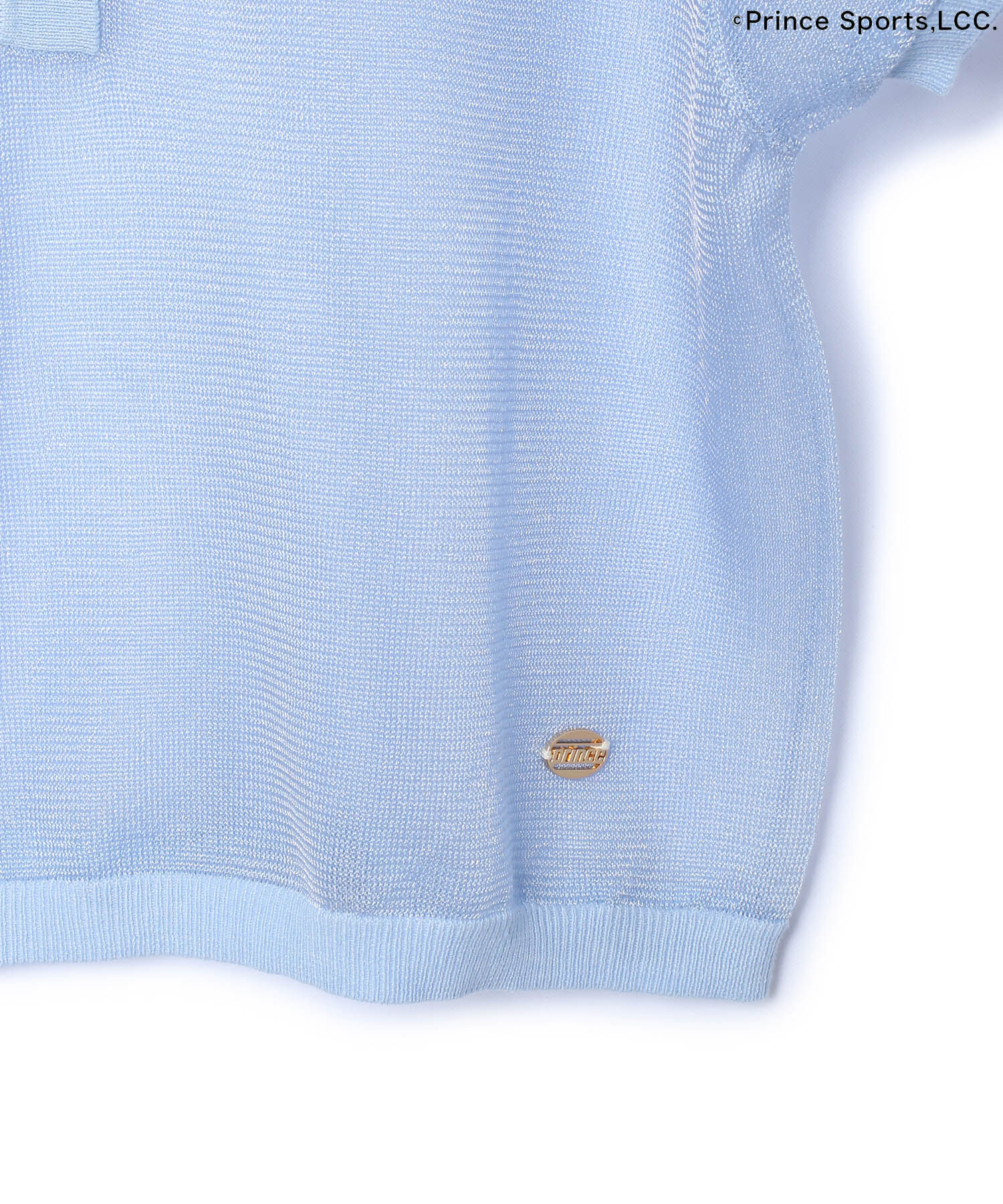 VIS「【Prince】VIS別注ラメシアーポロシャツ」|ポロシャツ|