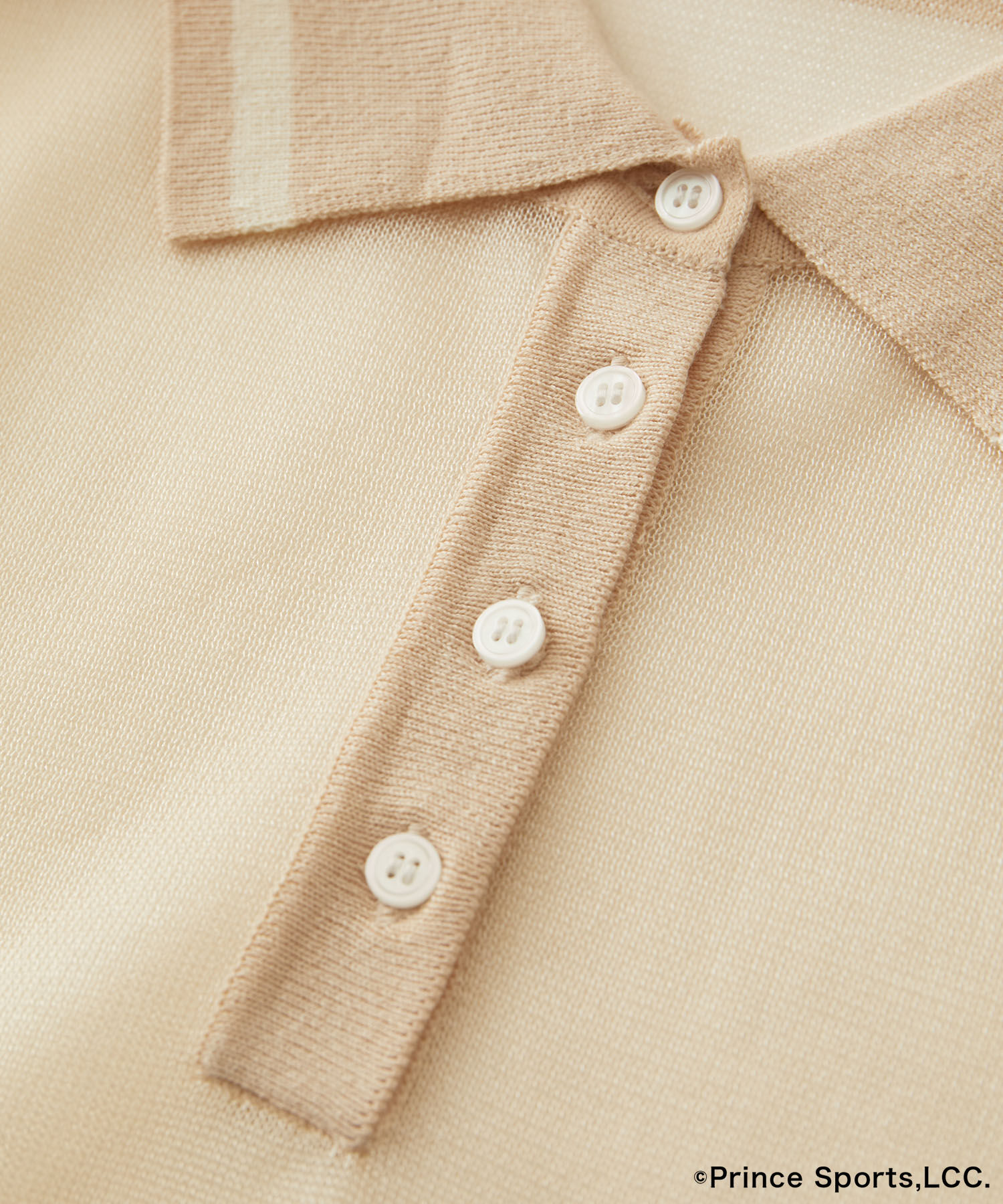 VIS「【Prince】VIS別注ラメシアーポロシャツ」|ポロシャツ|