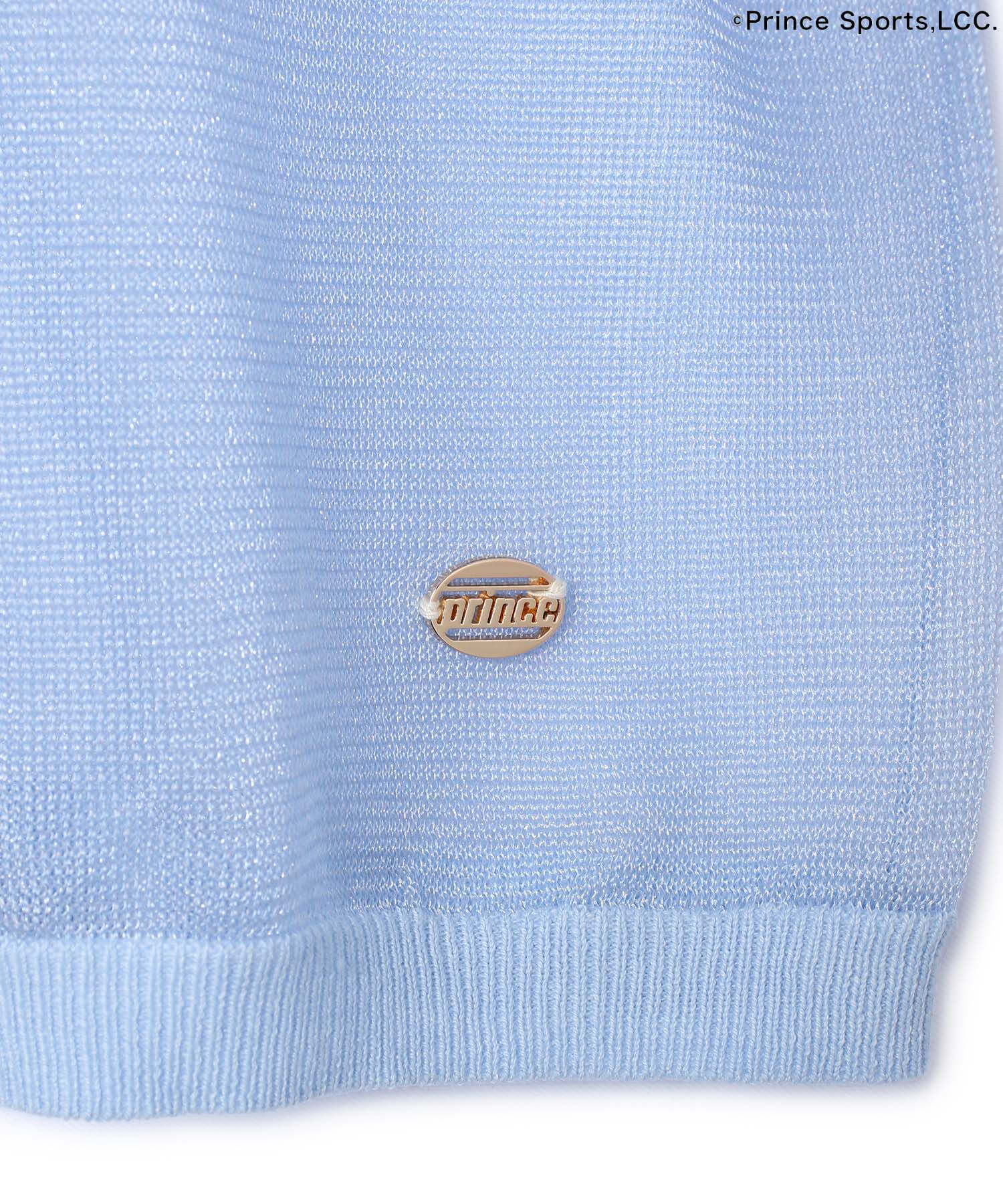 VIS「【Prince】VIS別注ラメシアーポロシャツ」|ポロシャツ|