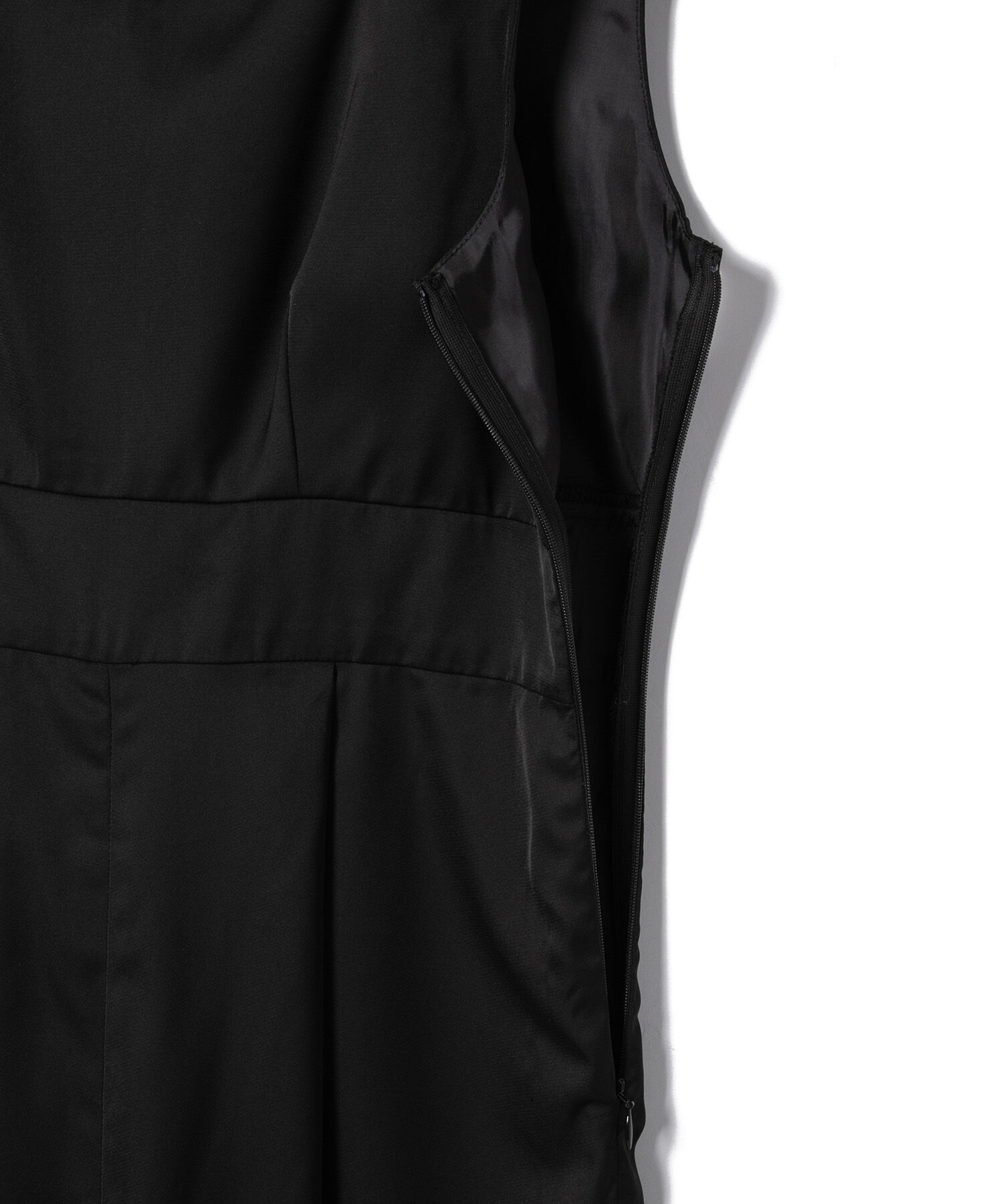 VIS「【VISDRESS】チュールフリルセットオールインワン【低身長向けサイズ有】」|オールインワン|