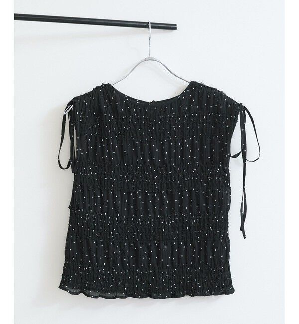 VIS「プリーツシアーシャーリングブラウス」|シャツ・ブラウス|