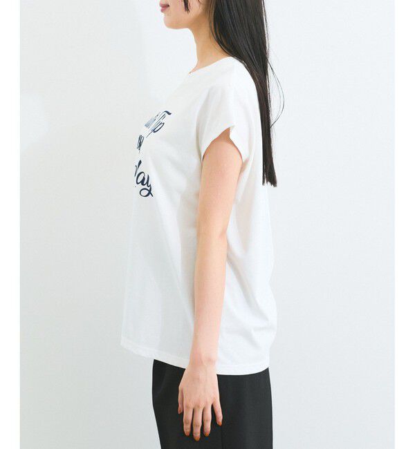 VIS「フレンチスリーブロゴアソートTシャツ」|Tシャツ・カットソー|