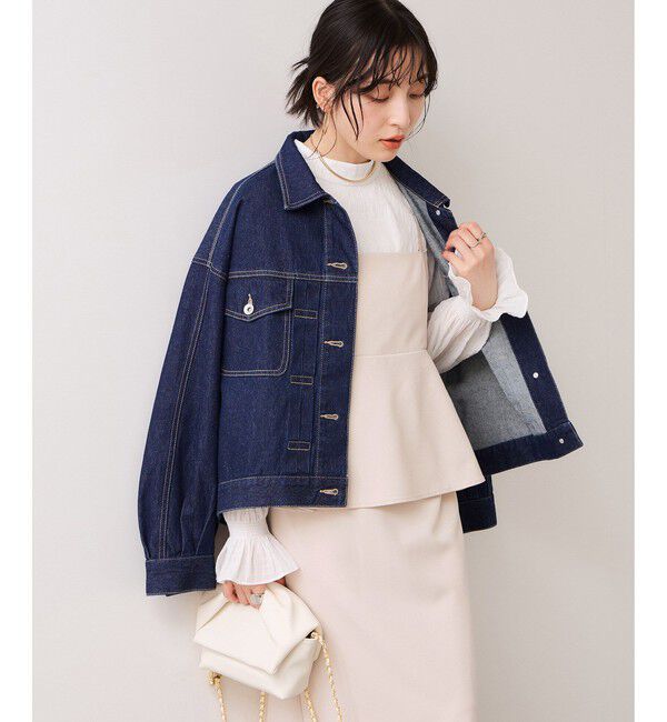 VIS「【WEB限定】美easyコンフォートツイルペプラム切替キャミワンピース/イージーケア・UVケア」|ワンピース|