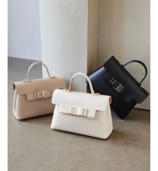 VIS「リボンベルトワンハンドルバッグ/軽量・2WAY」|ハンドバッグ|