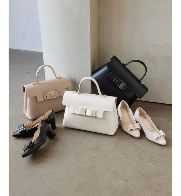 VIS「リボンベルトワンハンドルバッグ/軽量・2WAY」|ハンドバッグ|