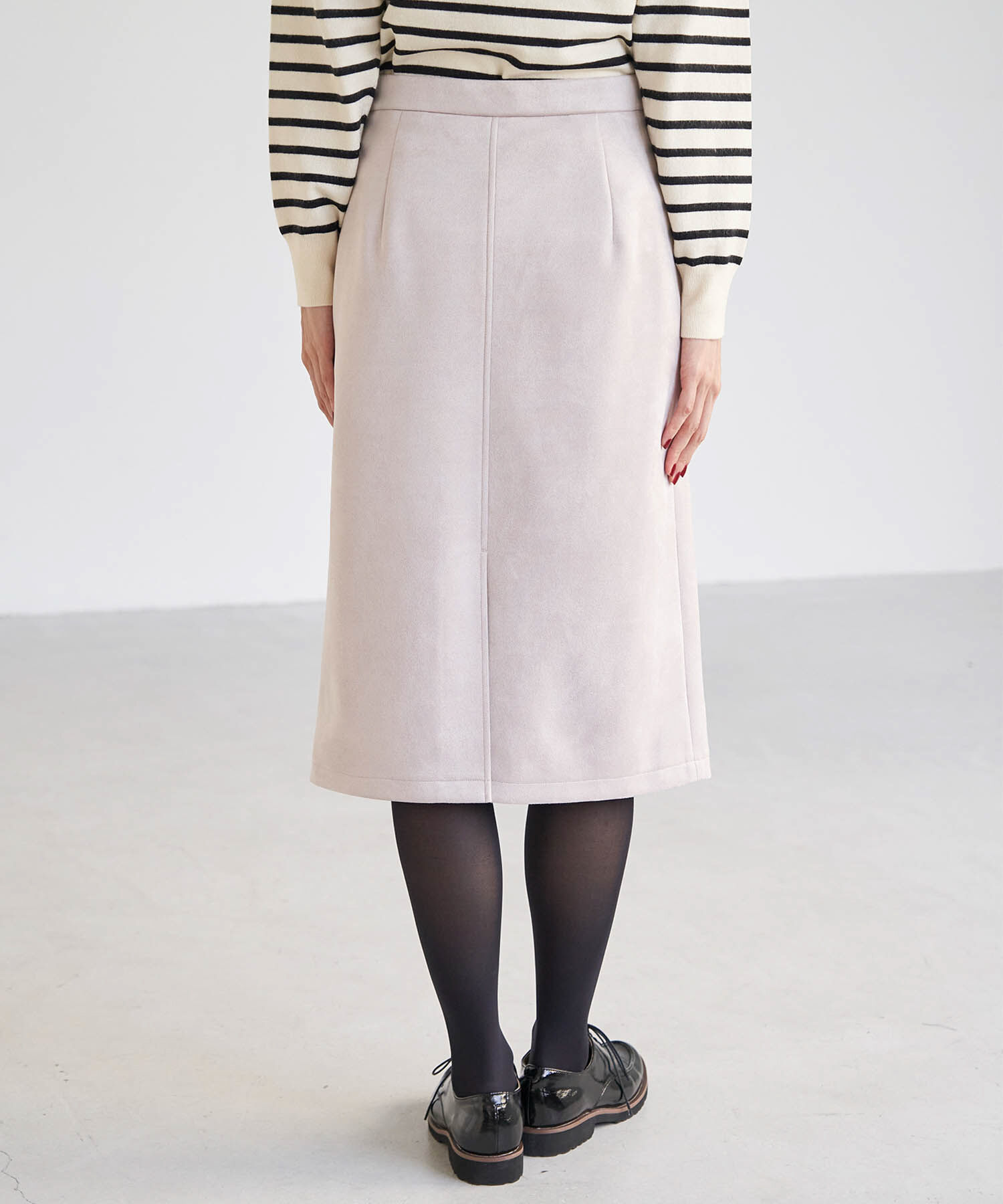 Rope&rsquo;Picnic「リサイクルポリエステルダンボールアイラインスカート」|スカート|