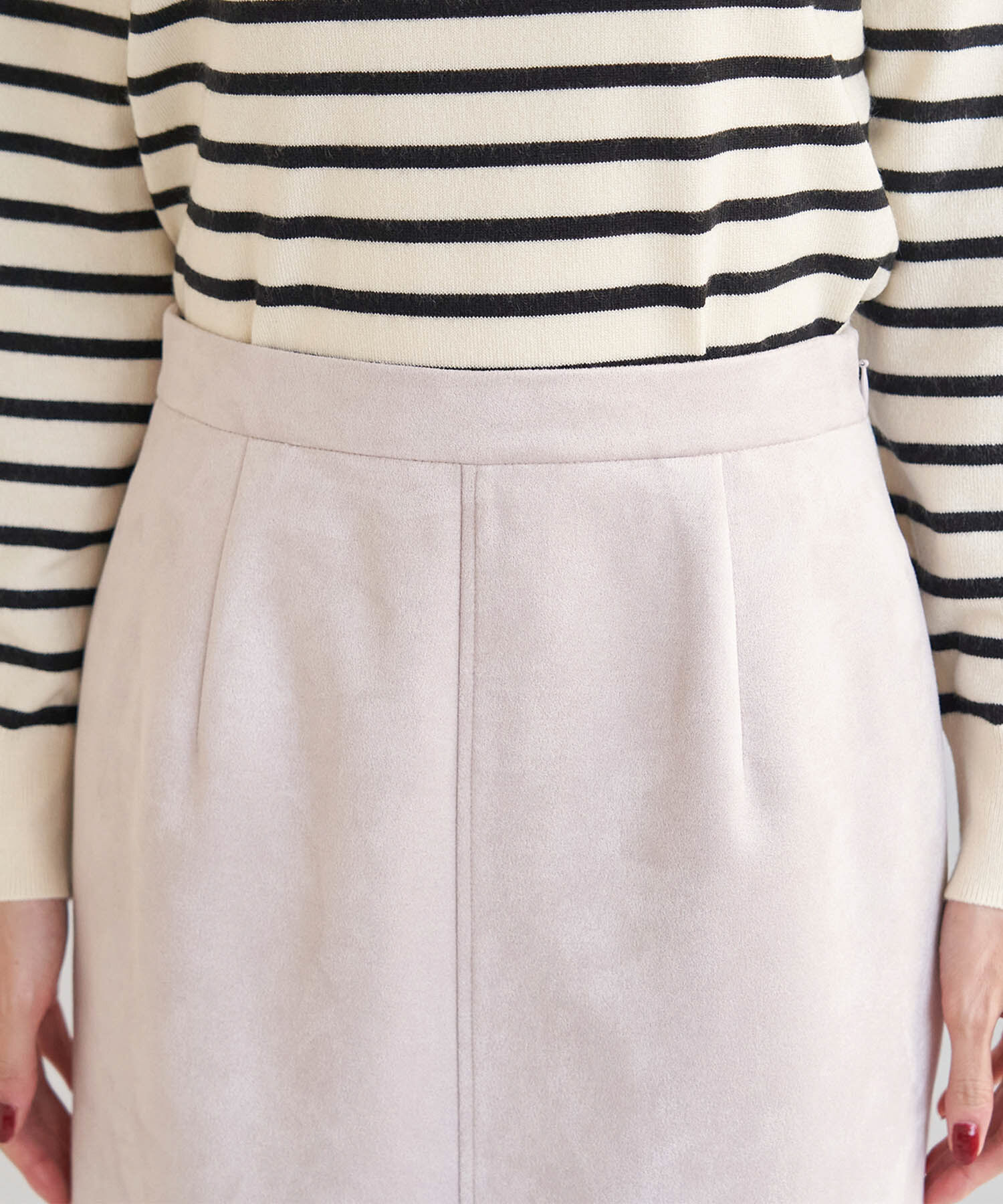 Rope&rsquo;Picnic「リサイクルポリエステルダンボールアイラインスカート」|スカート|