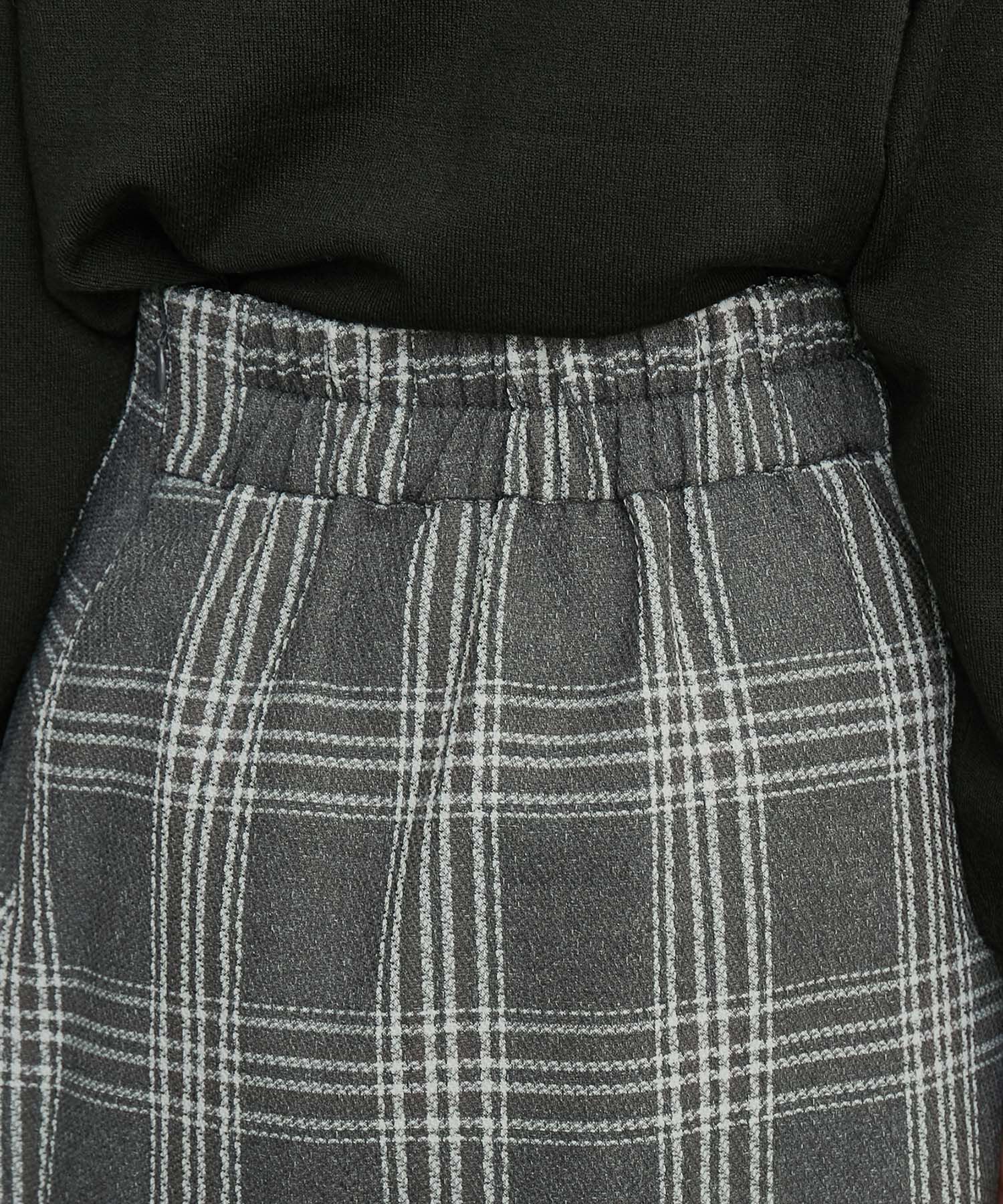 Rope&rsquo;Picnic「チェックコンビキルトスカート」|スカート|
