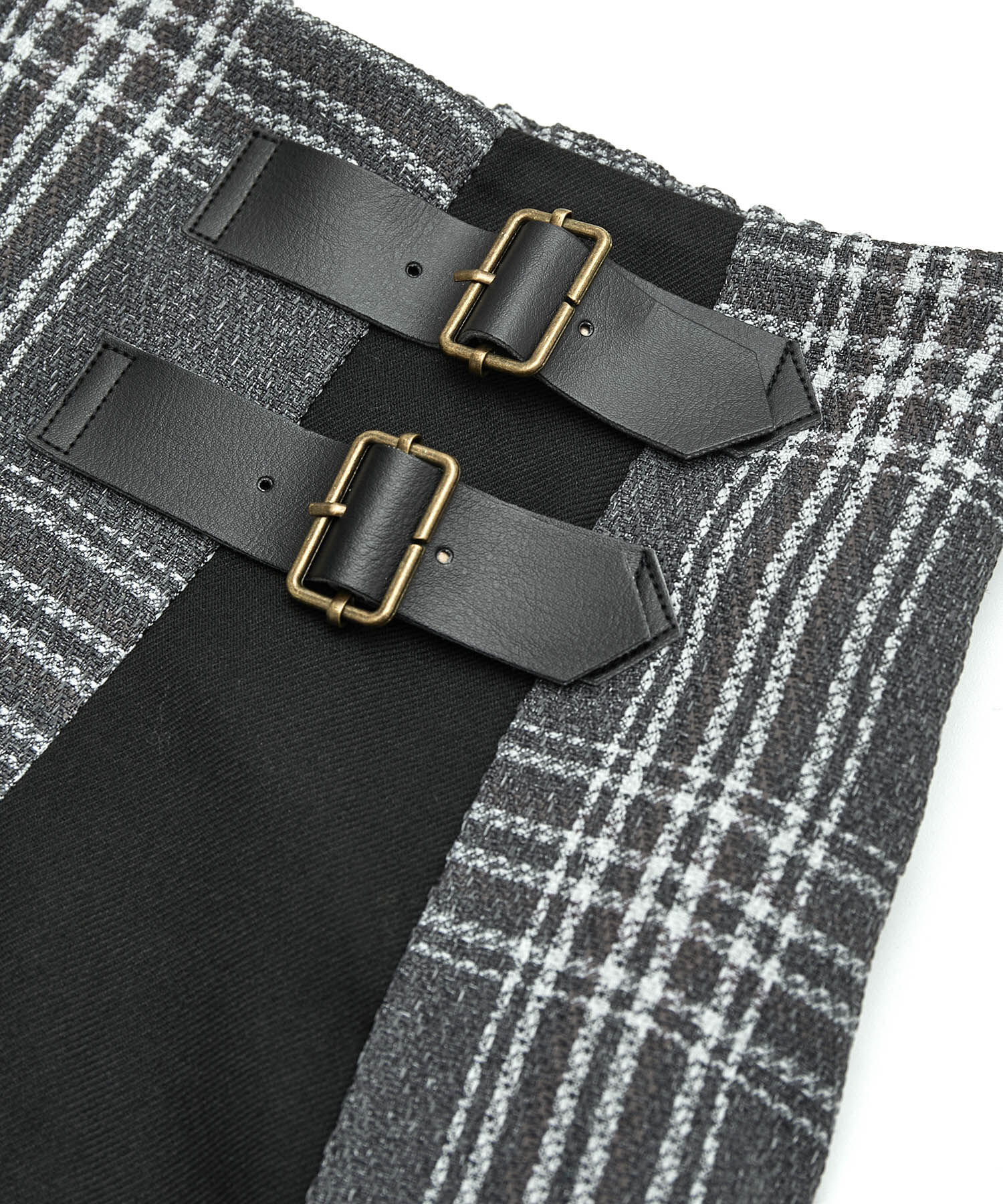 Rope&rsquo;Picnic「チェックコンビキルトスカート」|スカート|