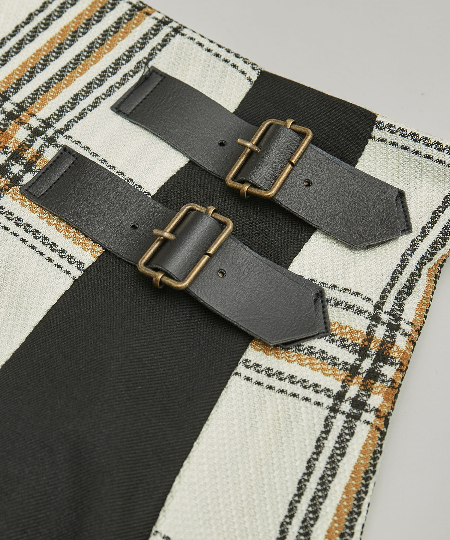 Rope&rsquo;Picnic「チェックコンビキルトスカート」|スカート|