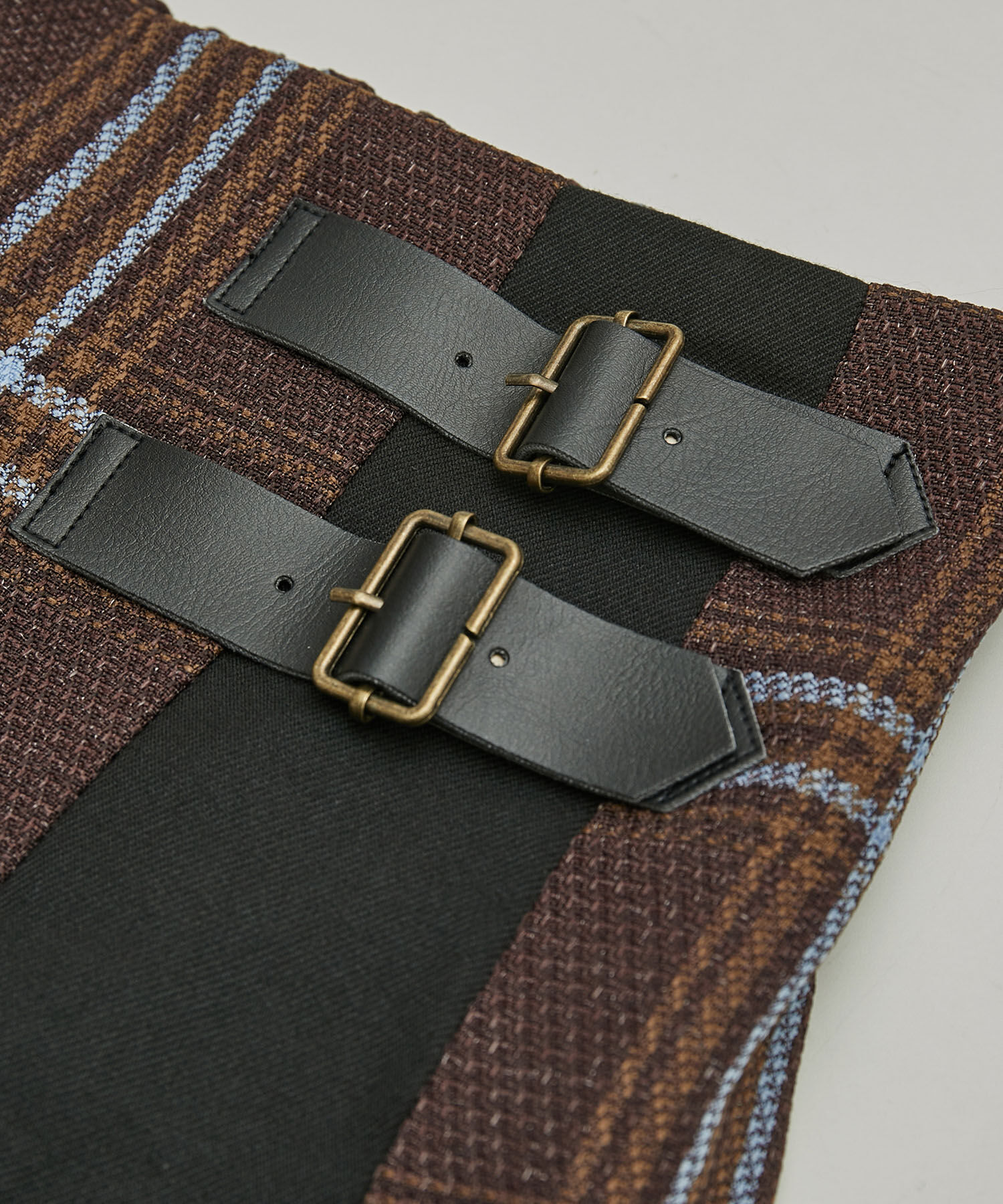 Rope&rsquo;Picnic「チェックコンビキルトスカート」|スカート|