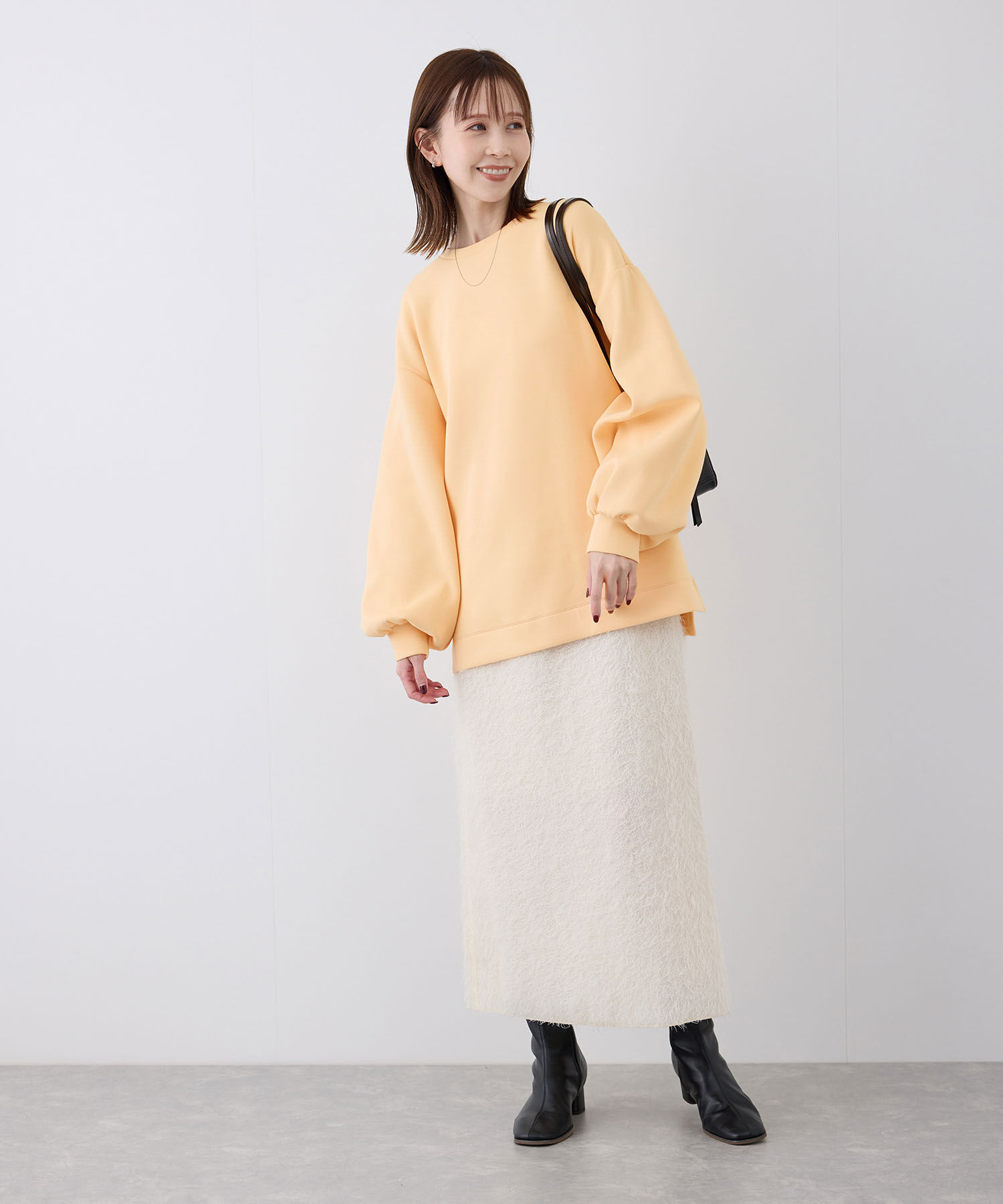 Rope&rsquo;Picnic「着丈が選べるダンボールプルオーバー」|スウェット・ジャージ|