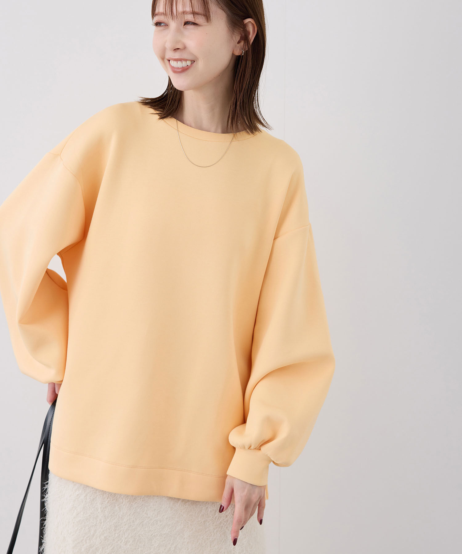 Rope&rsquo;Picnic「着丈が選べるダンボールプルオーバー」|スウェット・ジャージ|