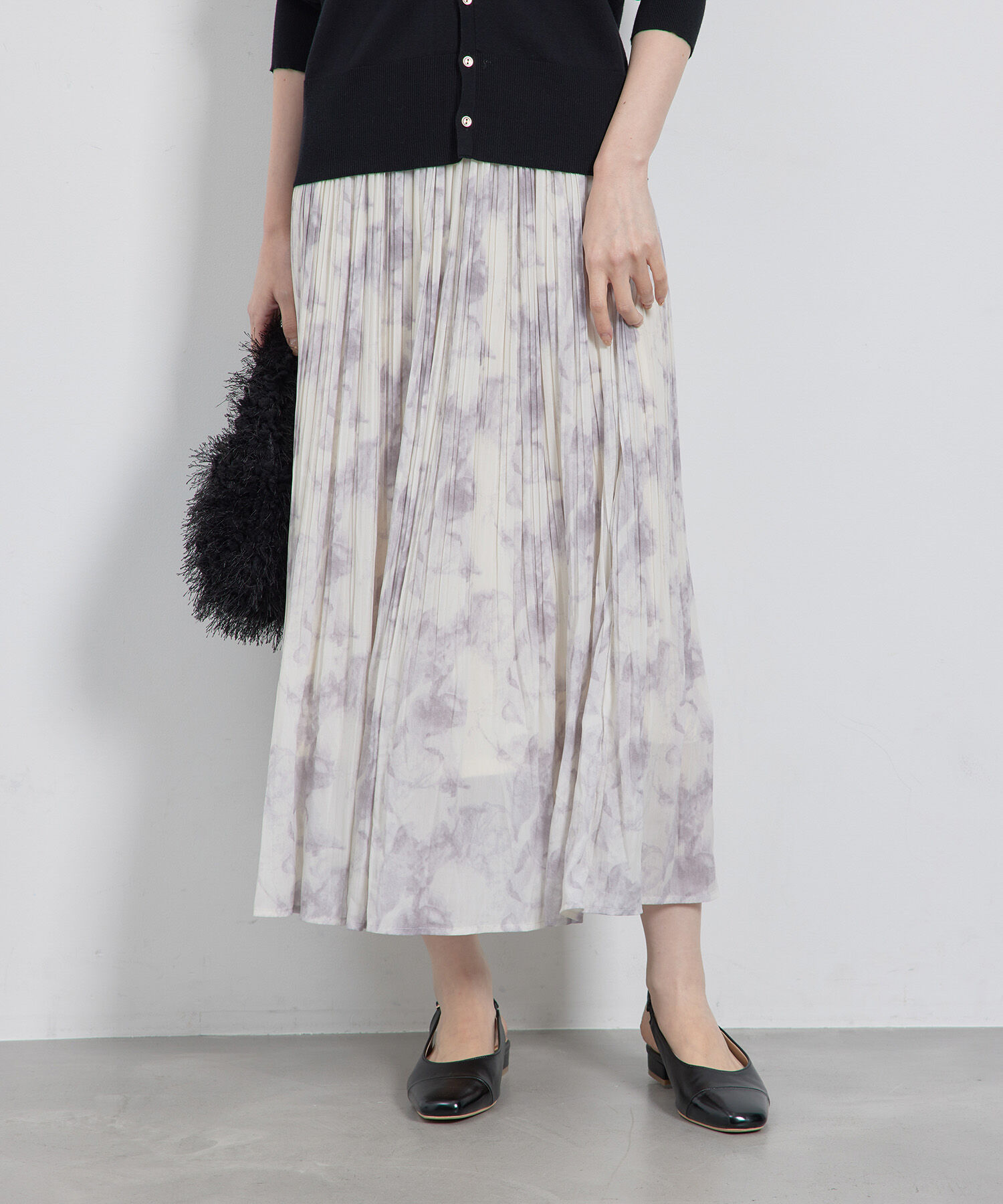 Rope&rsquo;Picnic「【新色追加】着丈が選べるエアリープリーツスカート」|スカート|