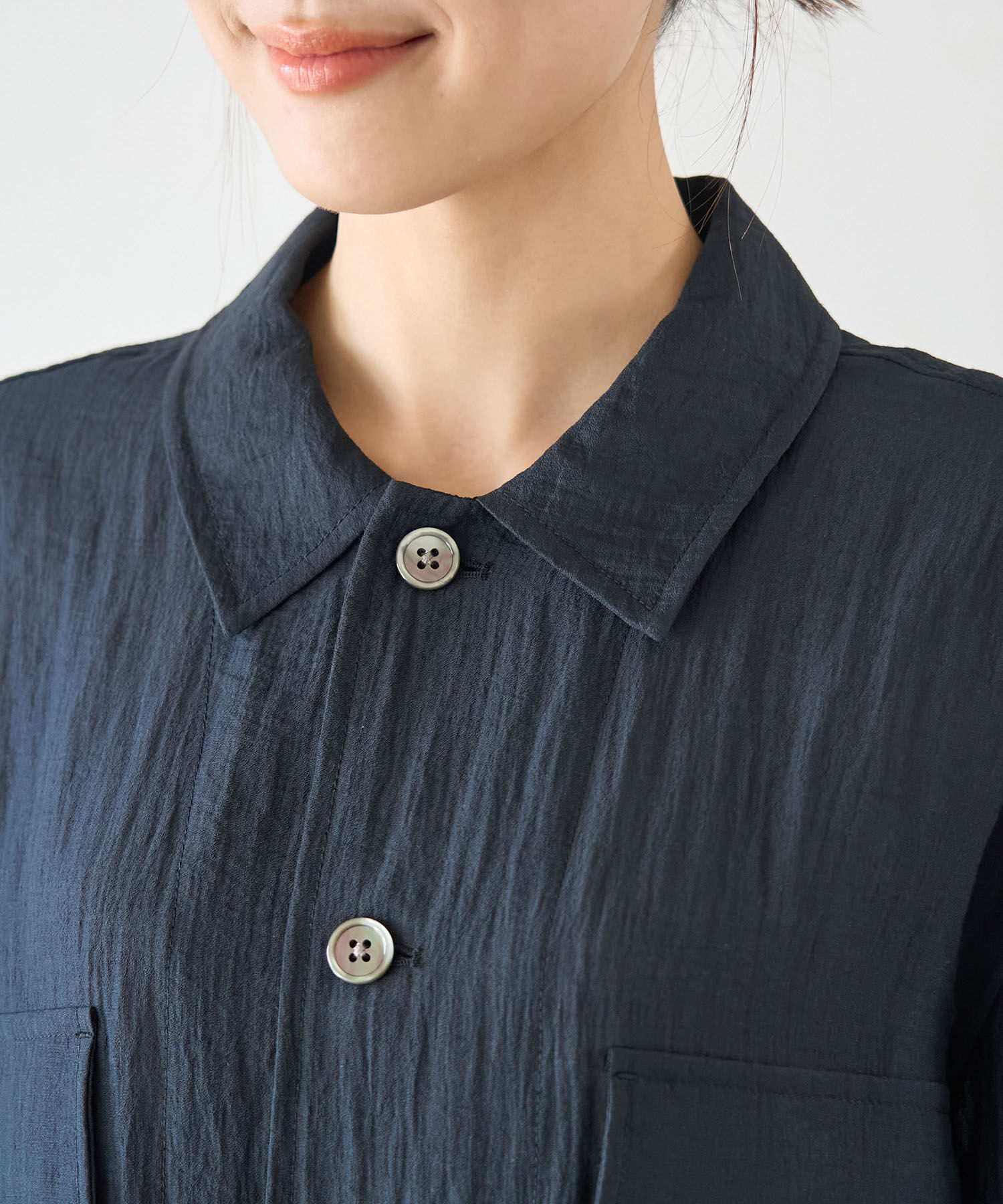 Rope&rsquo;Picnic「ミリタリーシアーライトジャケット」|ミリタリージャケット|