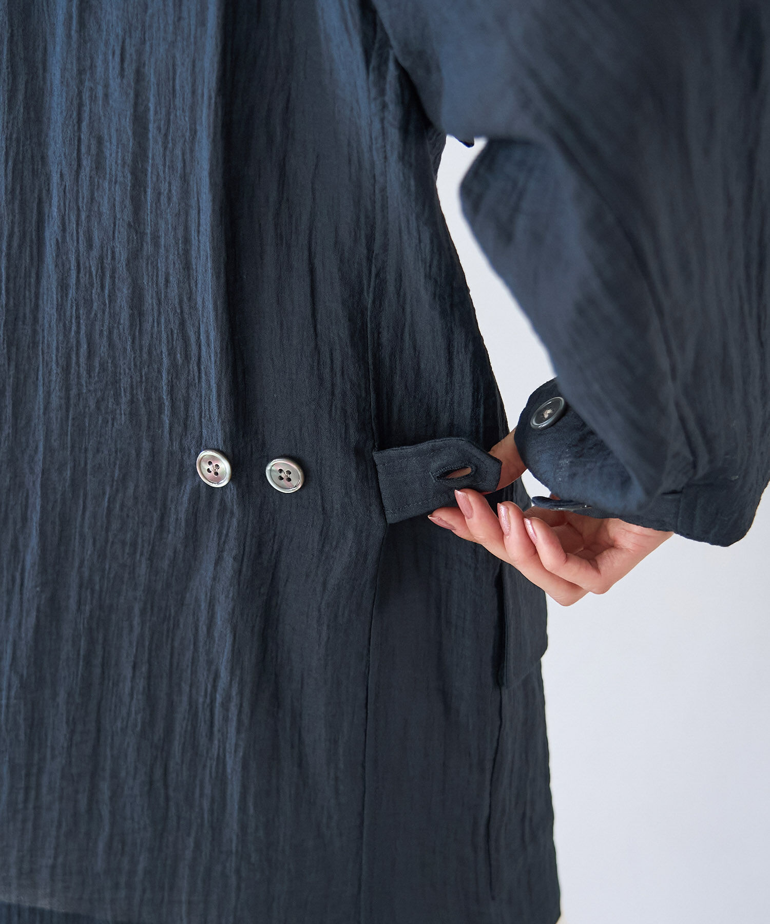 Rope&rsquo;Picnic「ミリタリーシアーライトジャケット」|ミリタリージャケット|