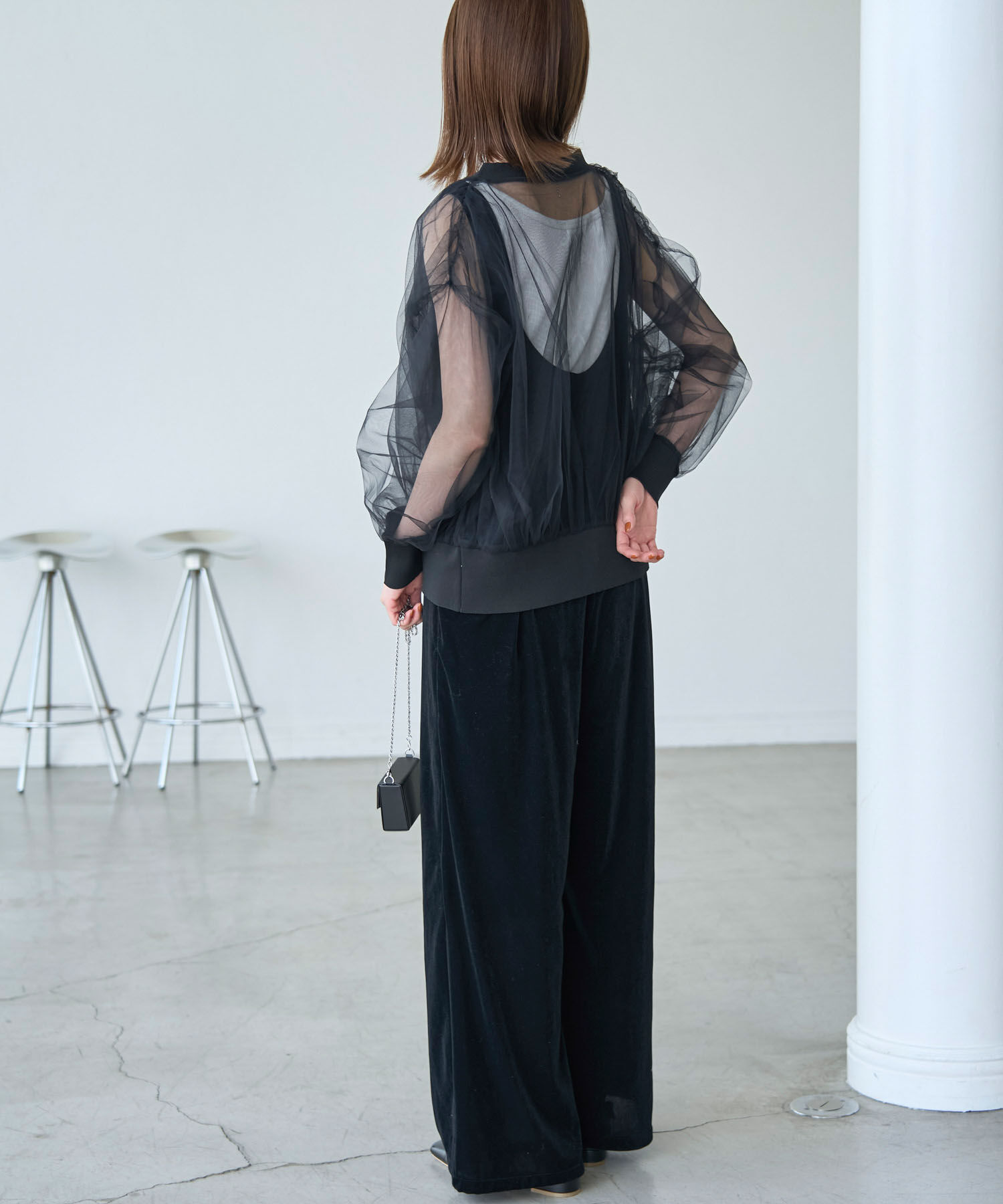 Rope&rsquo;Picnic「ベロアロンパース」|オールインワン|