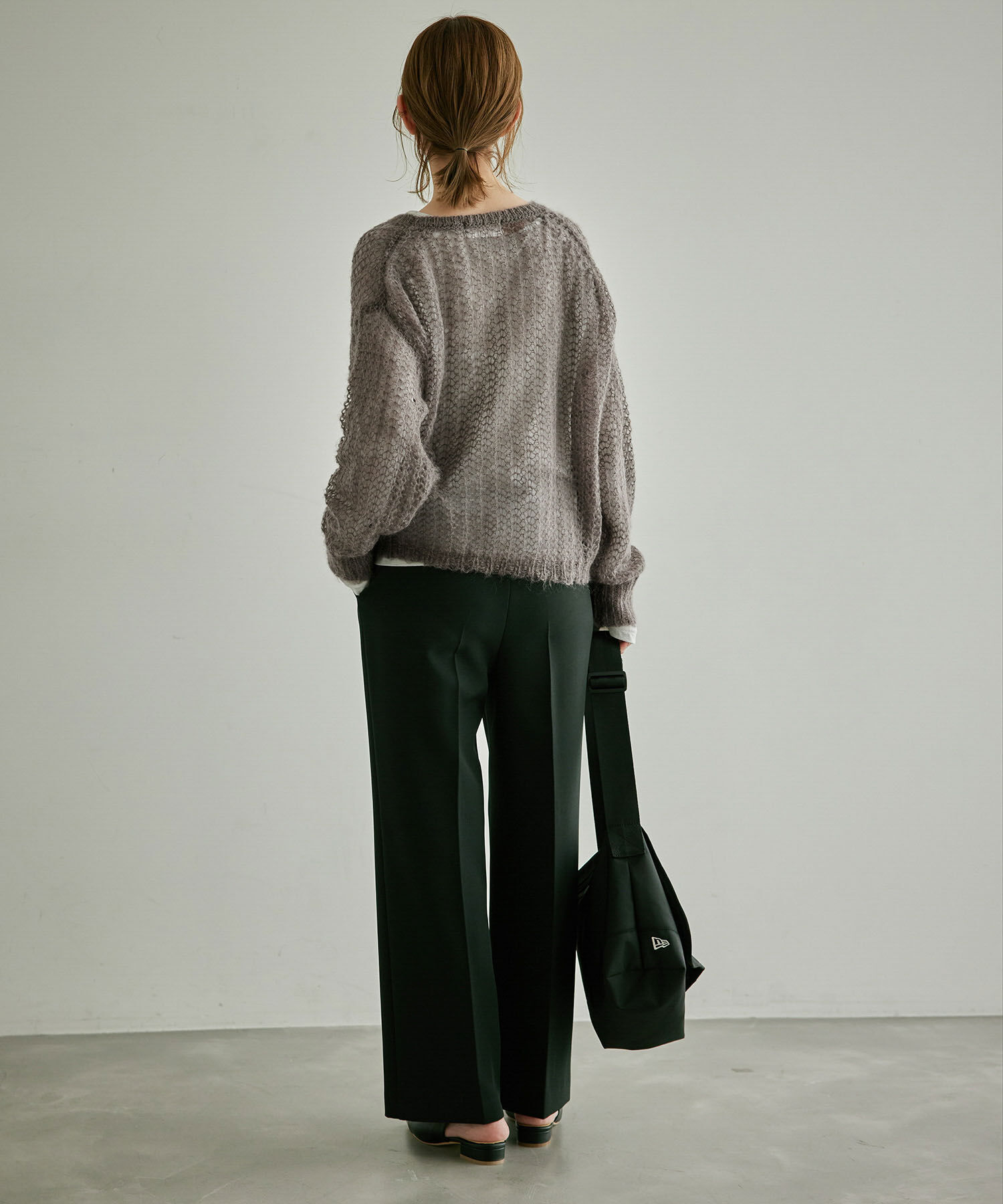 Rope&rsquo;Picnic「シアーモヘア混ニットプルオーバー」|ニット・セーター|