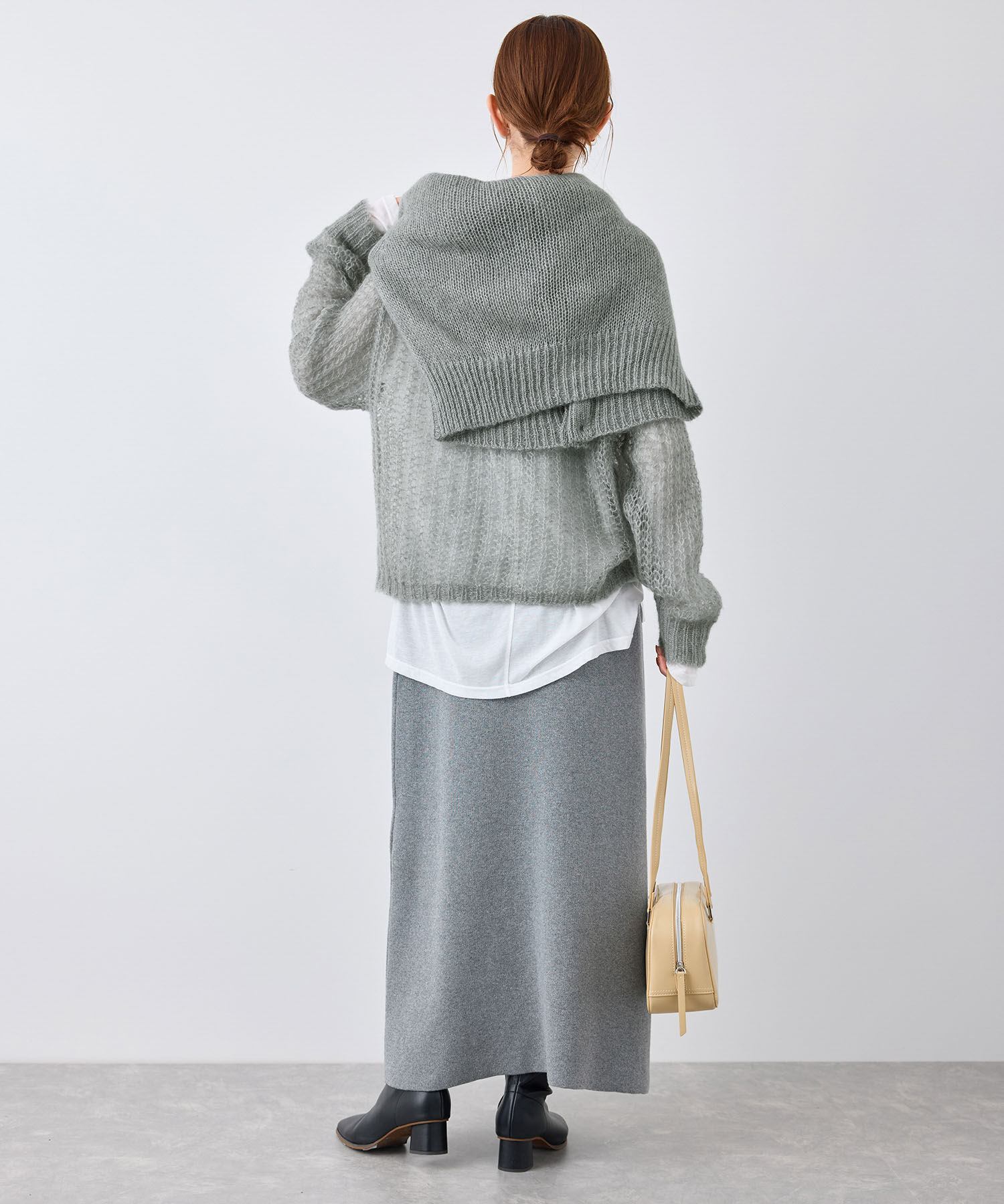 Rope&rsquo;Picnic「シアーモヘア混ニットプルオーバー」|ニット・セーター|