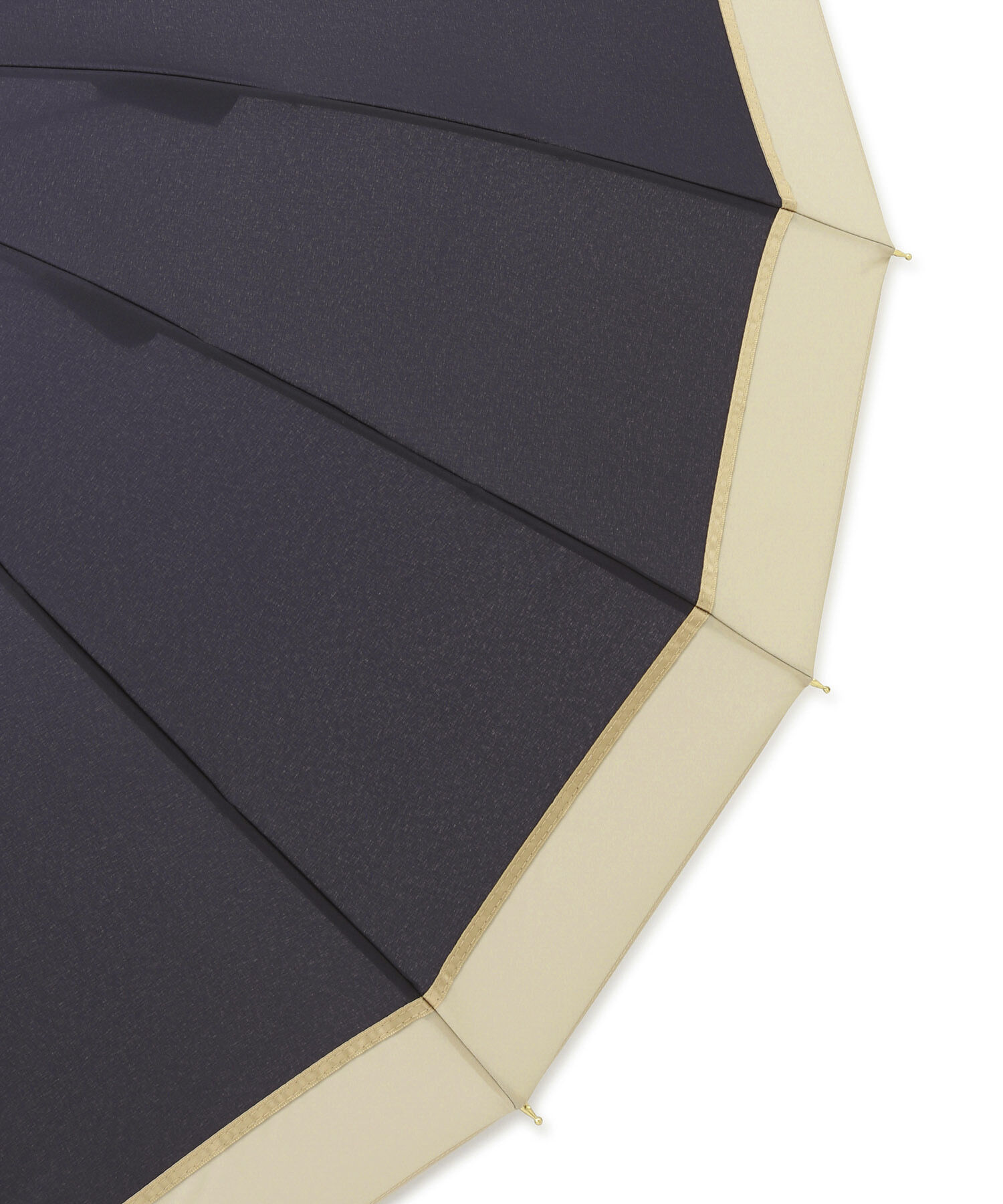 ROPE PICNIC PASSAGE「【Wpc.】晴雨兼用/16本切り継ぎラインロングアンブレラ」|傘|