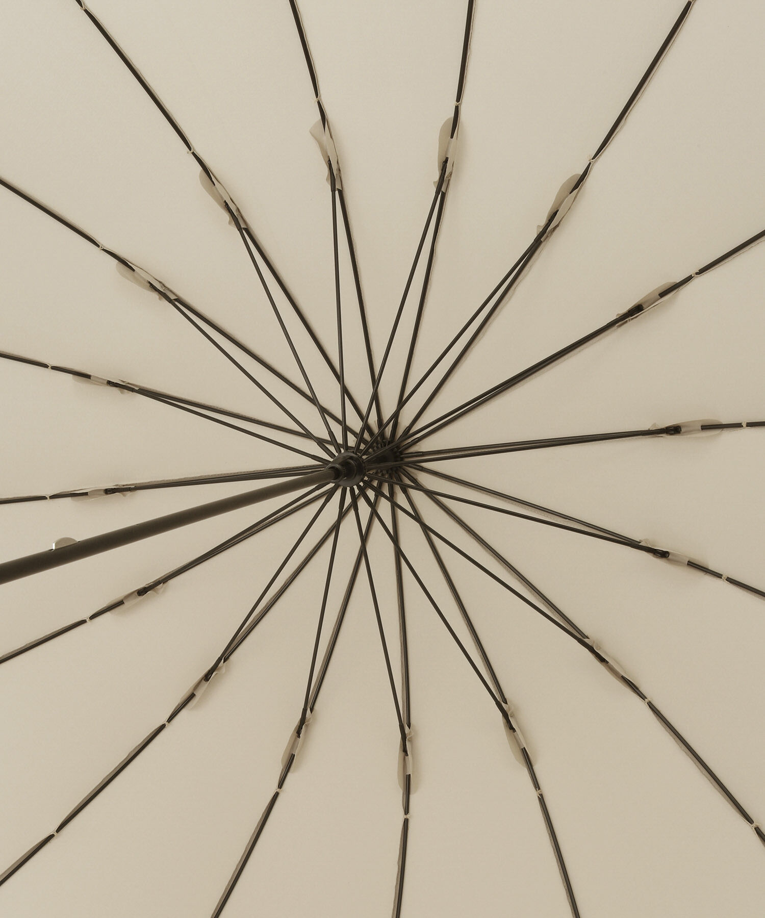 ROPE PICNIC PASSAGE「【Wpc.】晴雨兼用/16本切り継ぎラインロングアンブレラ」|傘|