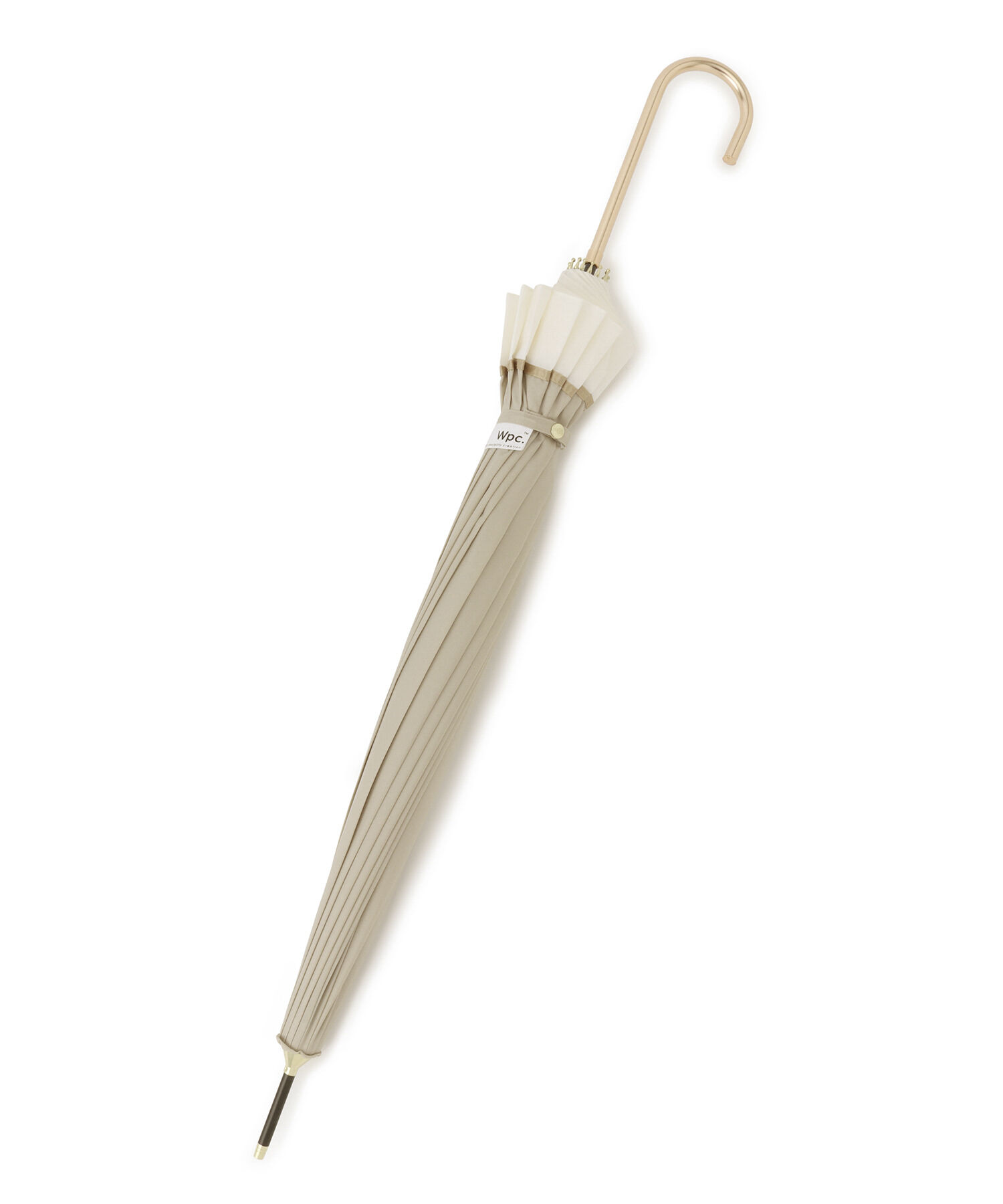 ROPE PICNIC PASSAGE「【Wpc.】晴雨兼用/16本切り継ぎラインロングアンブレラ」|傘|