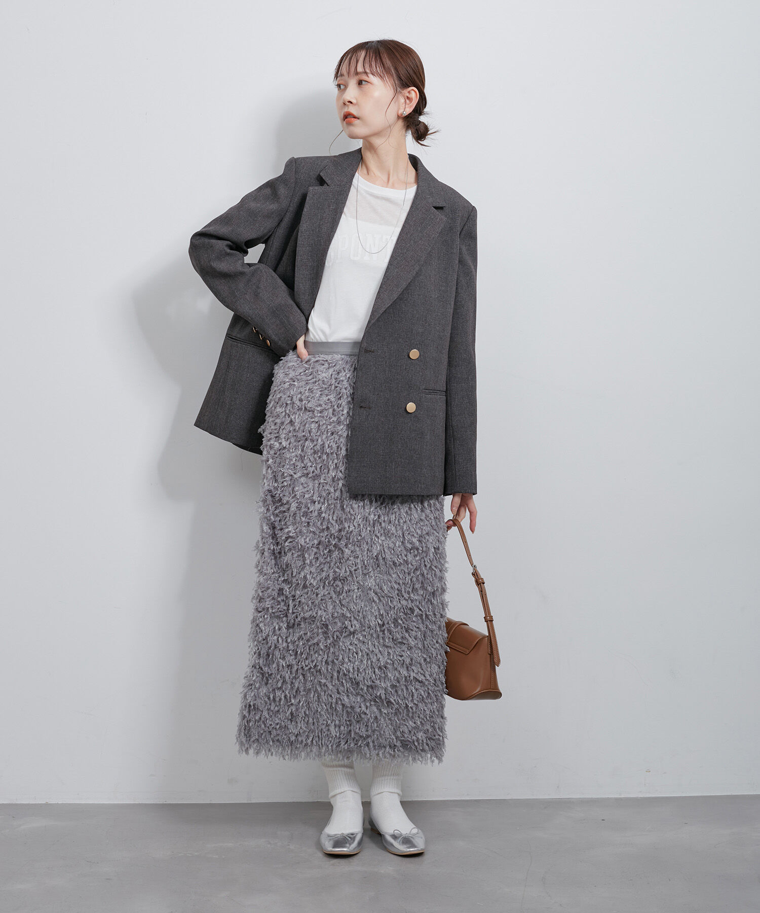 Rope&rsquo;Picnic「テープヤーンアイラインスカート」|スカート|