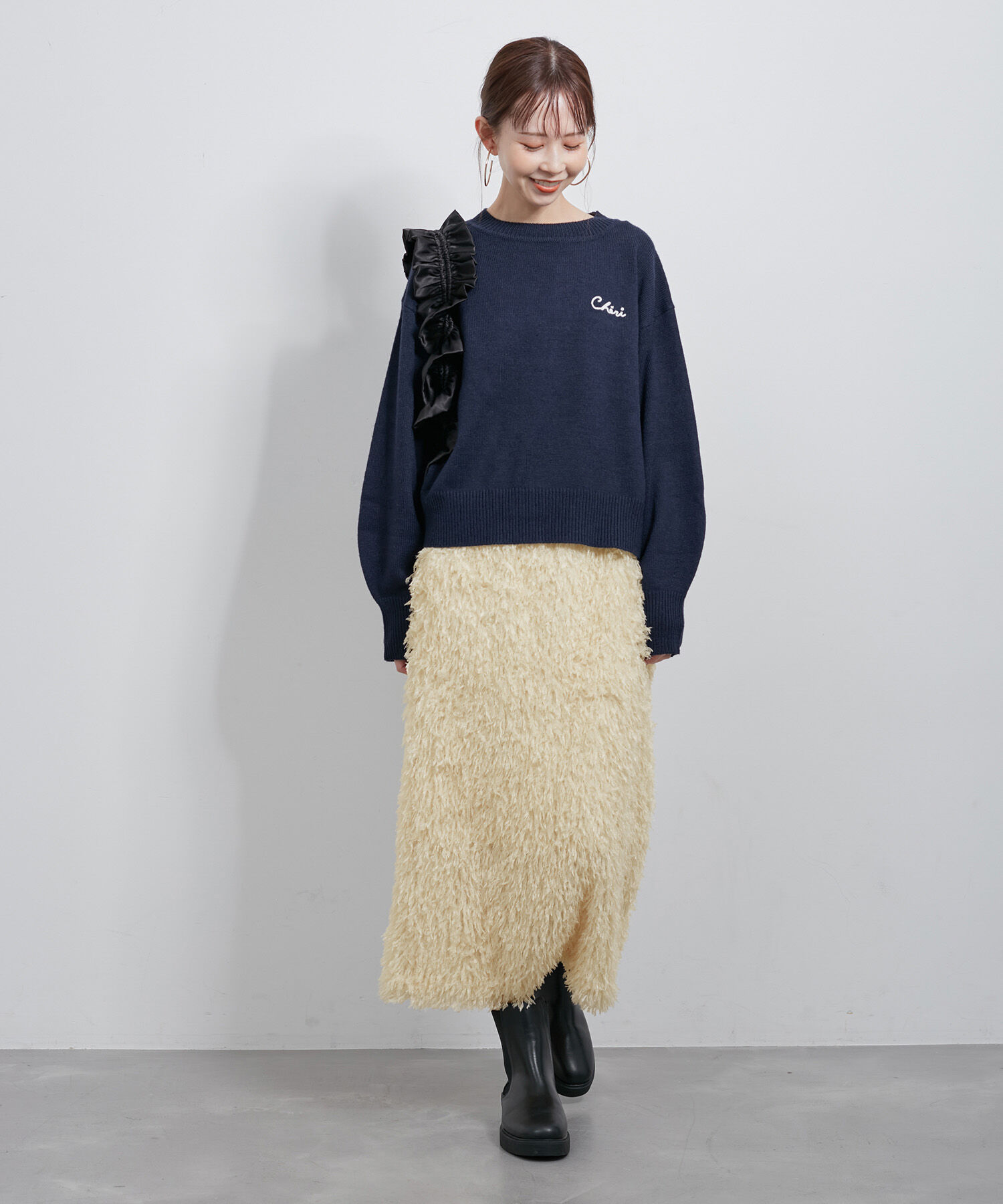 Rope&rsquo;Picnic「テープヤーンアイラインスカート」|スカート|