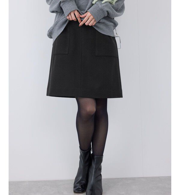 Rope&rsquo;Picnic「ジャージメルトンスカート」|スカート|