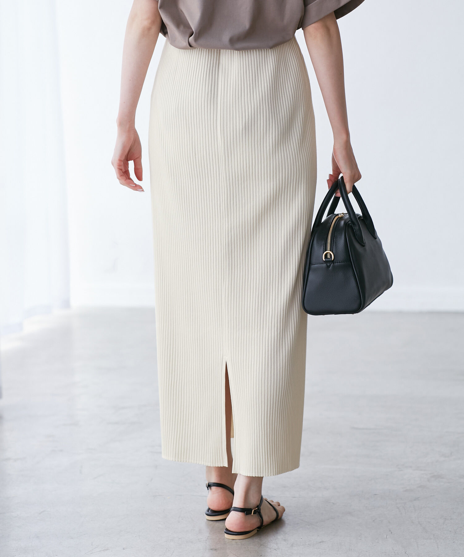 Rope&rsquo;Picnic「小柄さん向けサイズあり/トタンテレコアイラインスカート」|スカート|