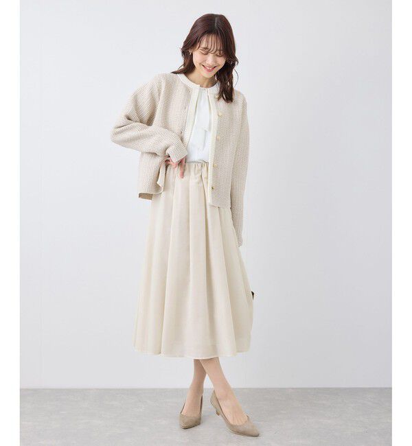 Rope&rsquo;Picnic「着丈が選べるギャザースカート」|スカート|