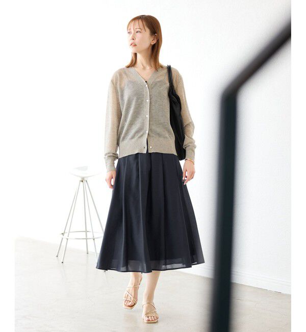 Rope&rsquo;Picnic「着丈が選べるギャザースカート」|スカート|