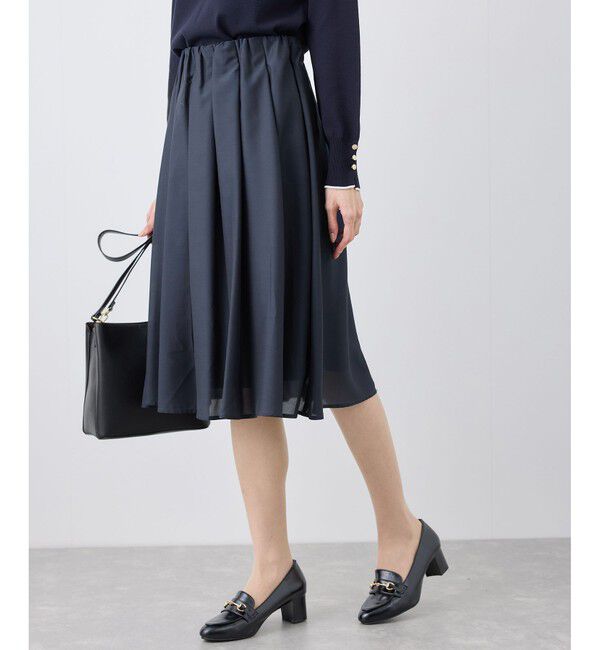 Rope&rsquo;Picnic「着丈が選べるギャザースカート」|スカート|