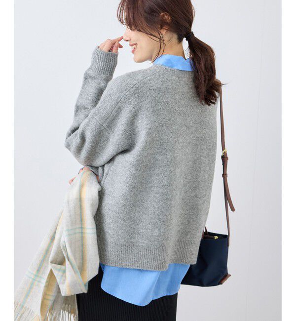 Rope&rsquo;Picnic「ロゴジャガードニットプルオーバー」|ニット・セーター|