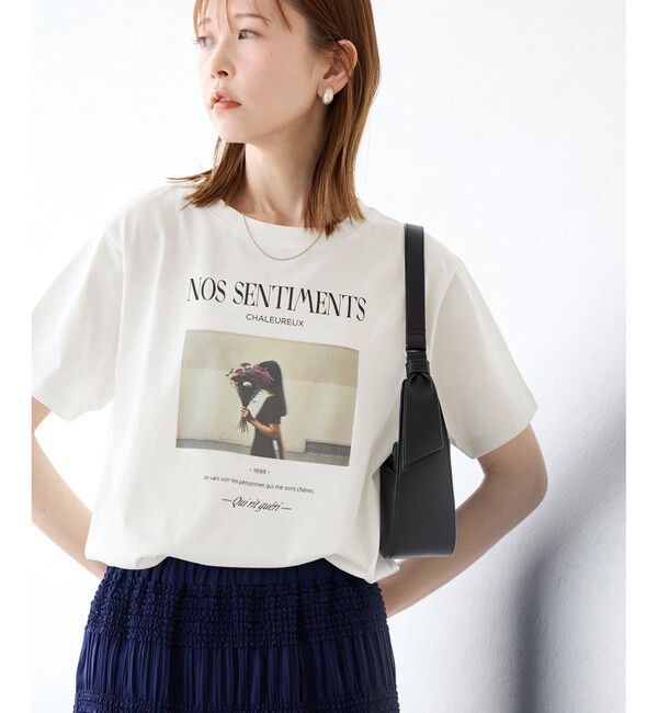 Rope&rsquo;Picnic「【UVカット・洗濯機OK・接触冷感】RENUアソートフォトTシャツ/リンクコーデ・新色追加」|Tシャツ・カットソー|