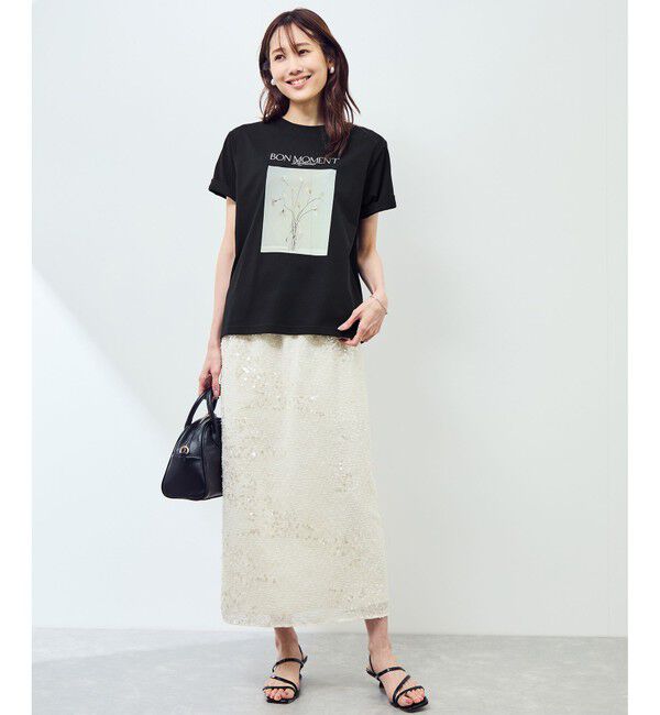 Rope&rsquo;Picnic「【UVカット・洗濯機OK・接触冷感】RENUアソートフォトTシャツ/リンクコーデ・新色追加」|Tシャツ・カットソー|