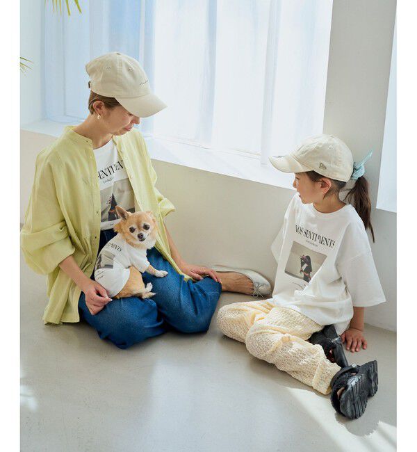 Rope&rsquo;Picnic「【UVカット・洗濯機OK・接触冷感】RENUアソートフォトTシャツ/リンクコーデ・新色追加」|Tシャツ・カットソー|