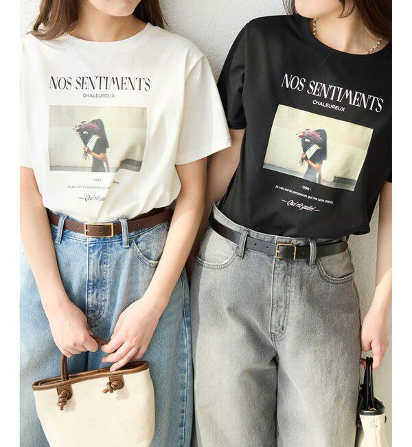 Rope&rsquo;Picnic「【UVカット・洗濯機OK・接触冷感】RENUアソートフォトTシャツ/リンクコーデ・新色追加」|Tシャツ・カットソー|