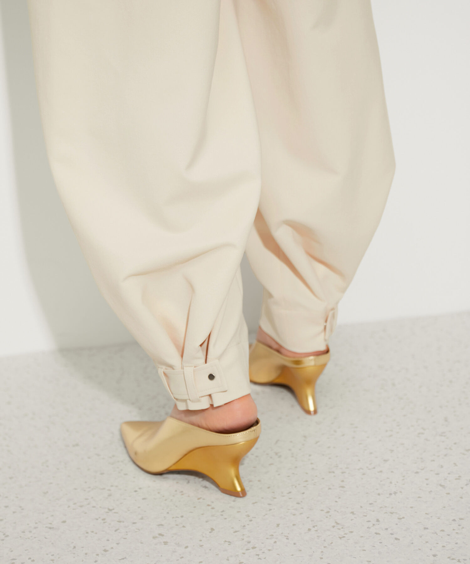 ADAM ET ROPE'「【サステナブル】2WAYシルエットイージーパンツ」|その他|