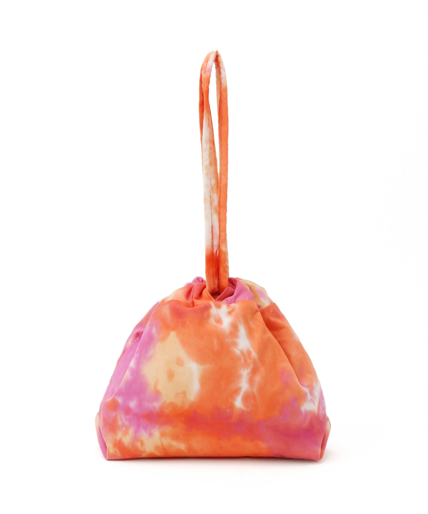 ADAM ET ROPE'「【サステナブル】タイダイ柄巾着バッグ」|ハンドバッグ|