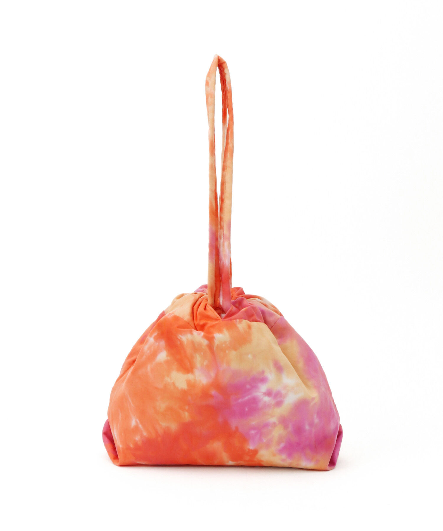 ADAM ET ROPE'「【サステナブル】タイダイ柄巾着バッグ」|ハンドバッグ|