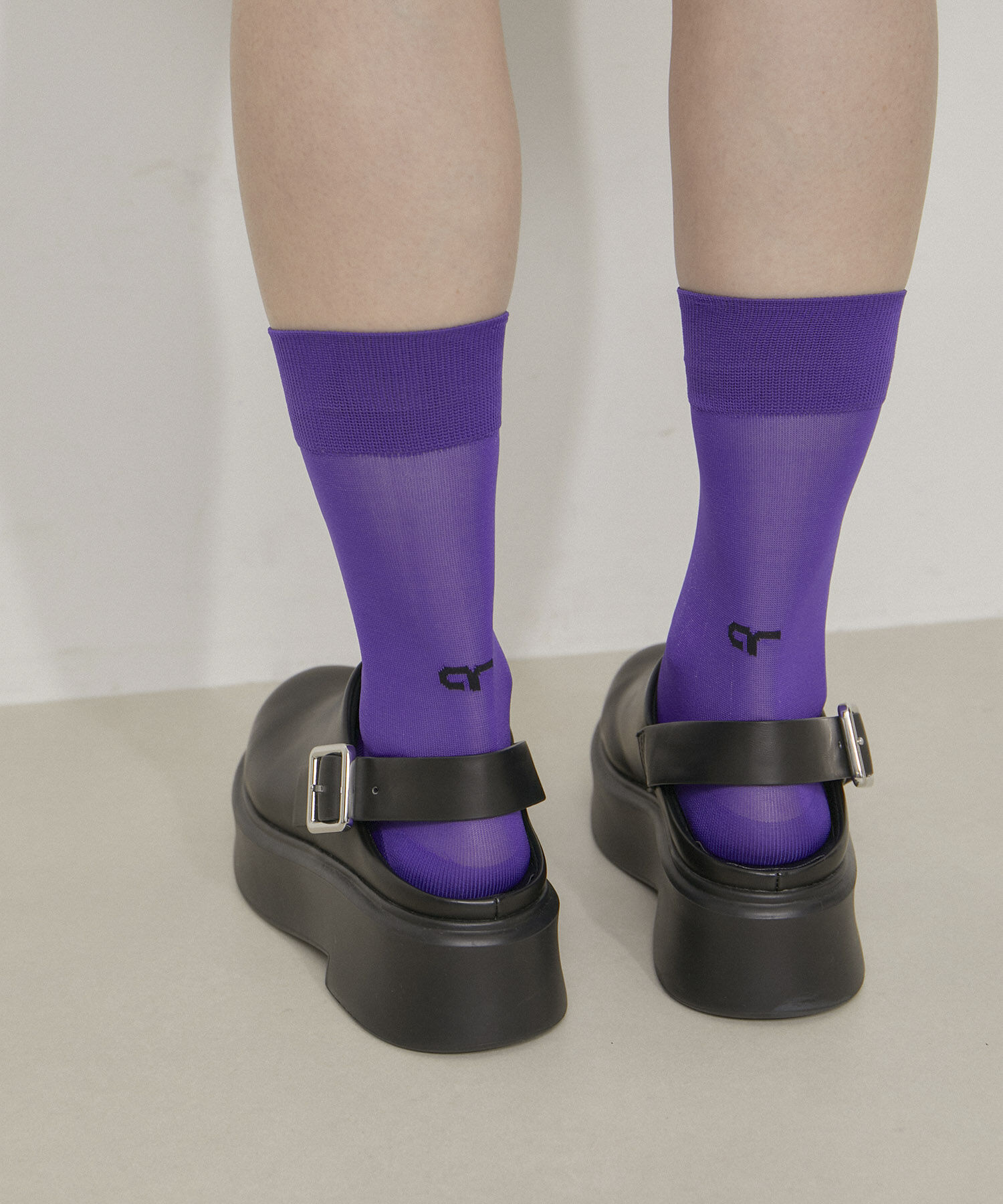 ADAM ET ROPE'「シアーARロゴソックス」|ソックス|