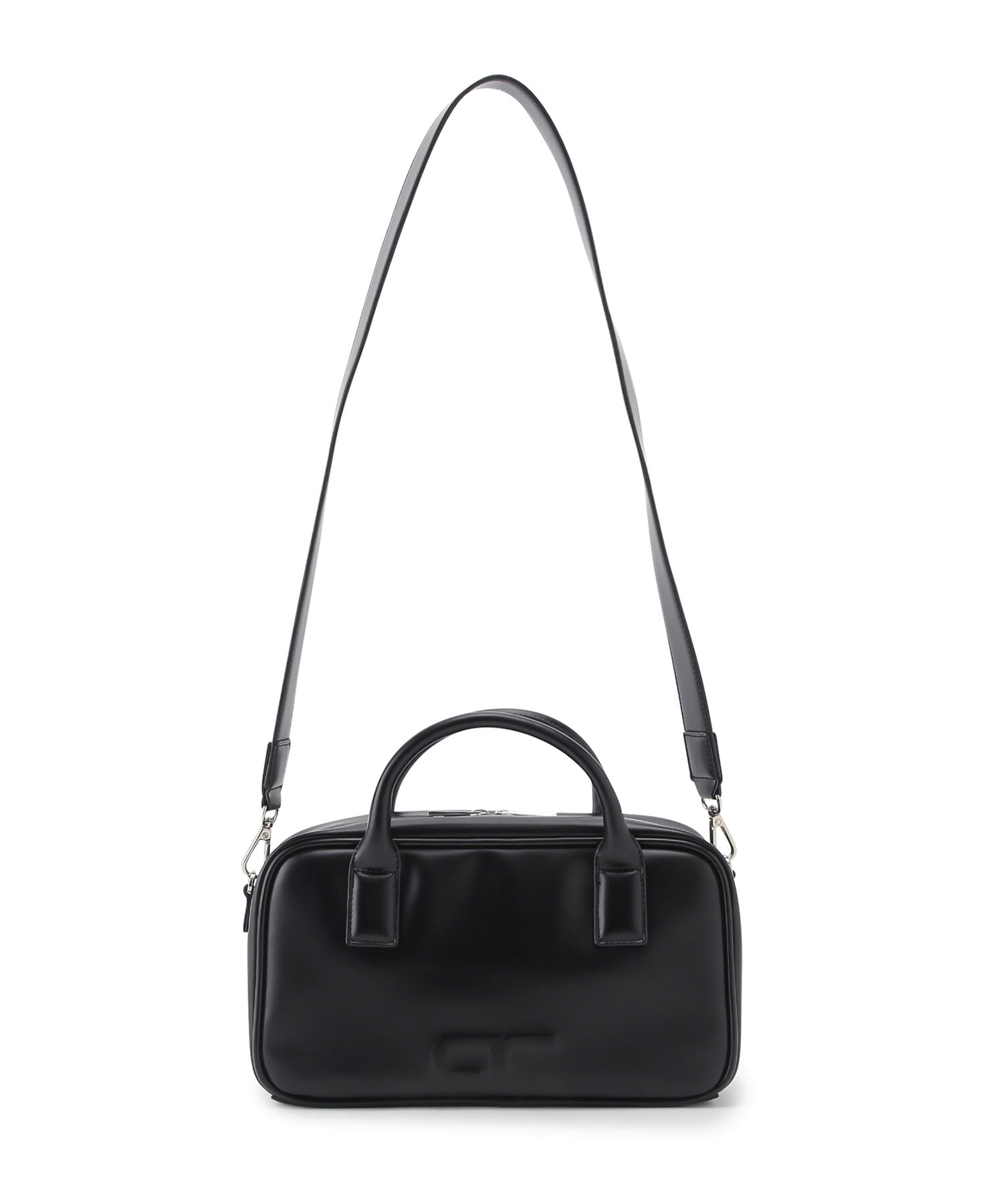 ADAM ET ROPE'「【一部WEB限定カラー・再入荷・サステナブル】ロゴスクエアボストンバッグ」|ショルダー・メッセンジャー|