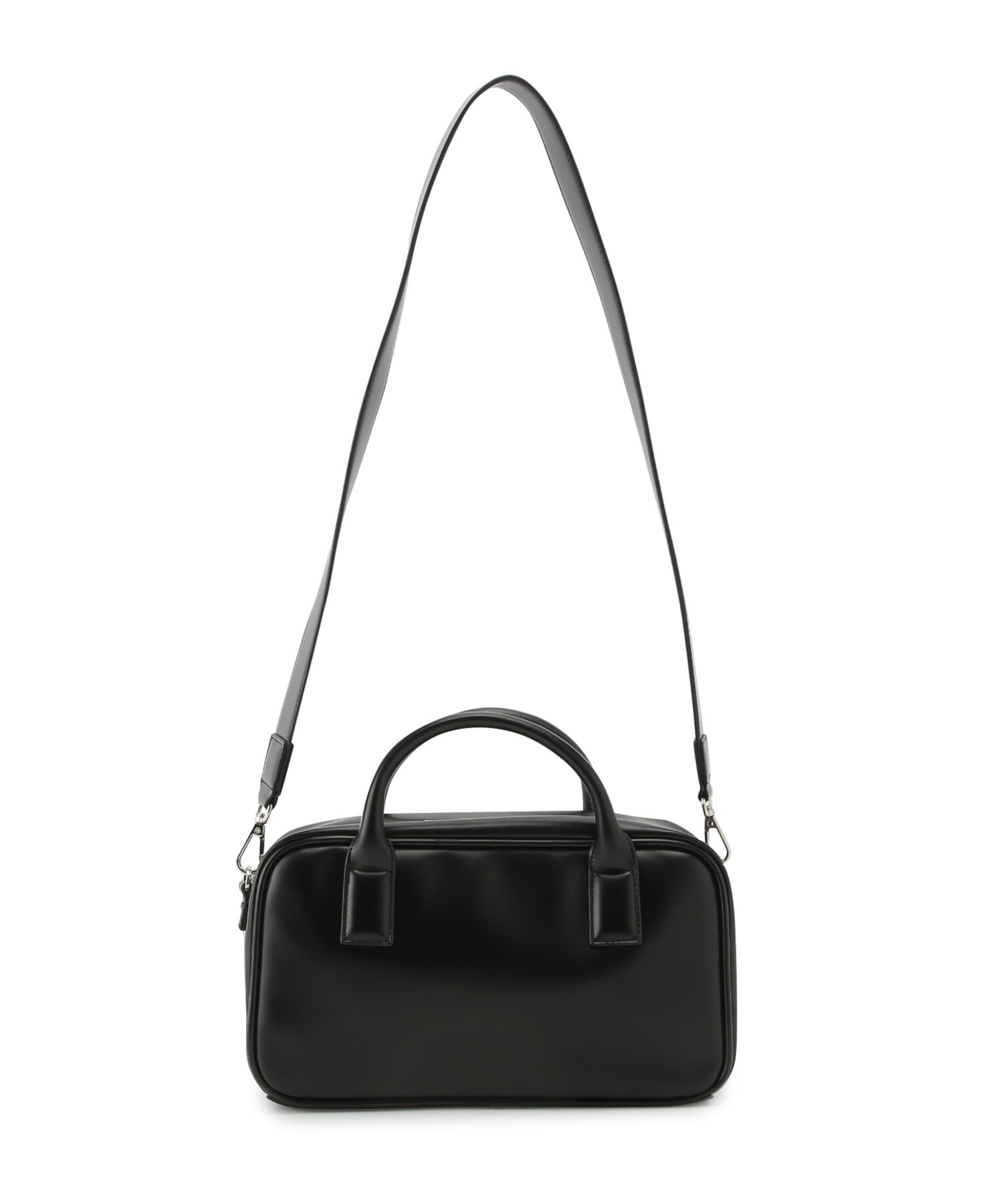 ADAM ET ROPE'「【一部WEB限定カラー・再入荷・サステナブル】ロゴスクエアボストンバッグ」|ショルダー・メッセンジャー|