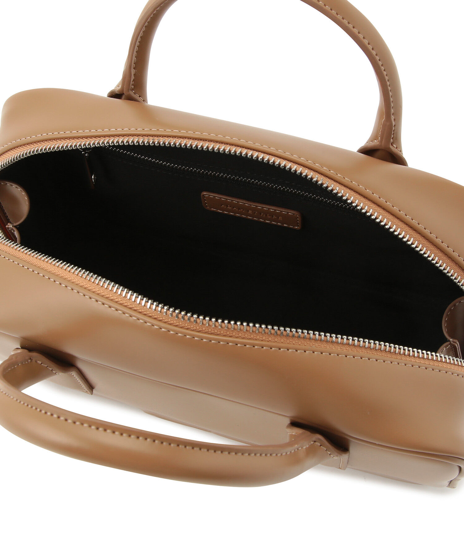 ADAM ET ROPE'「【一部WEB限定カラー・再入荷・サステナブル】ロゴスクエアボストンバッグ」|ショルダー・メッセンジャー|